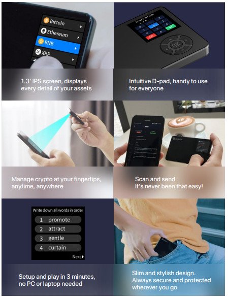 SafePal S1 Hardware Wallet - Friendly Product Design