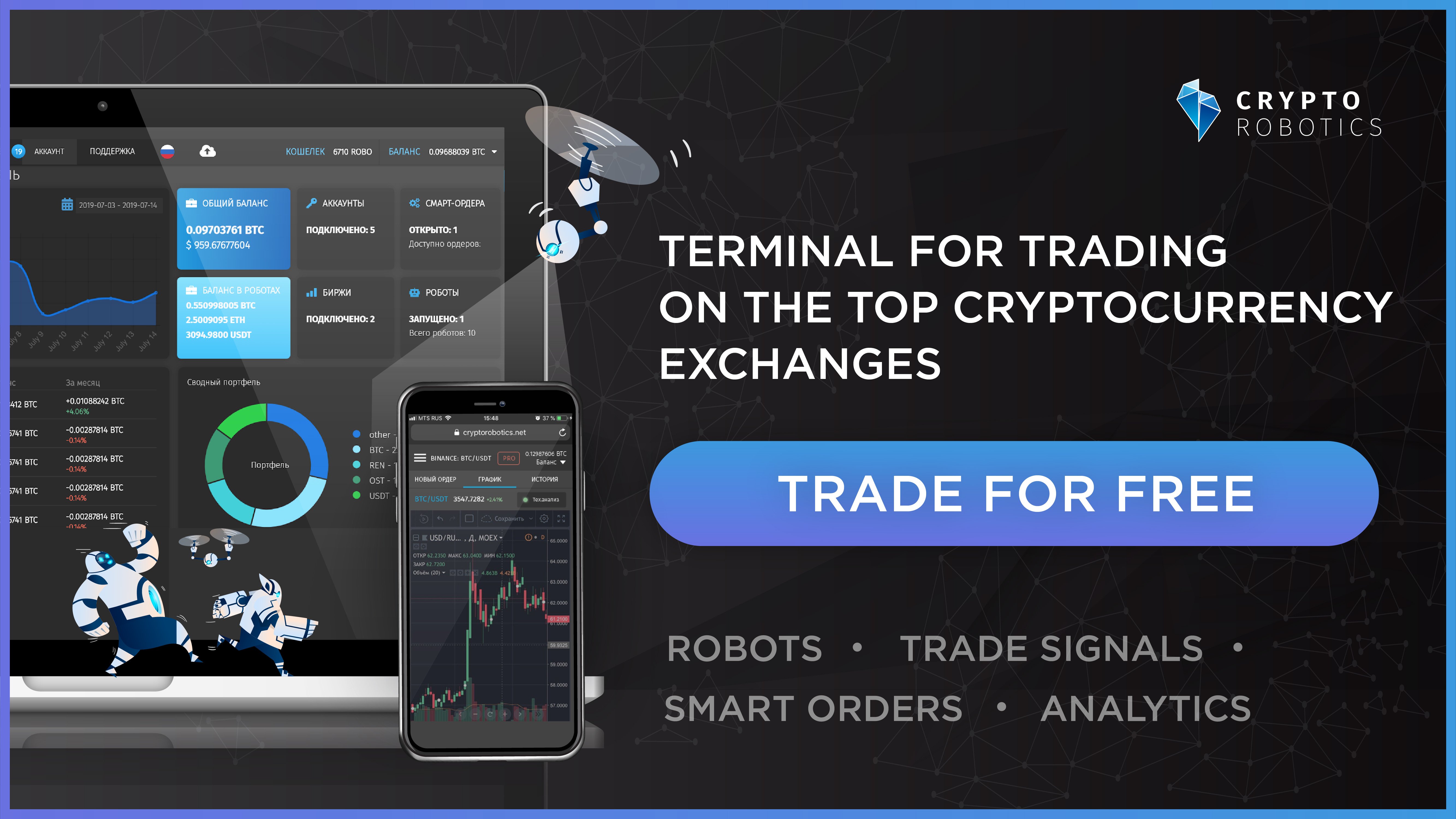 CryptoRobotics Trading Platform