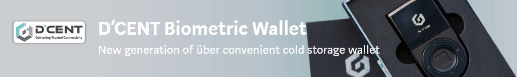 D'CENT Biometric Wallet