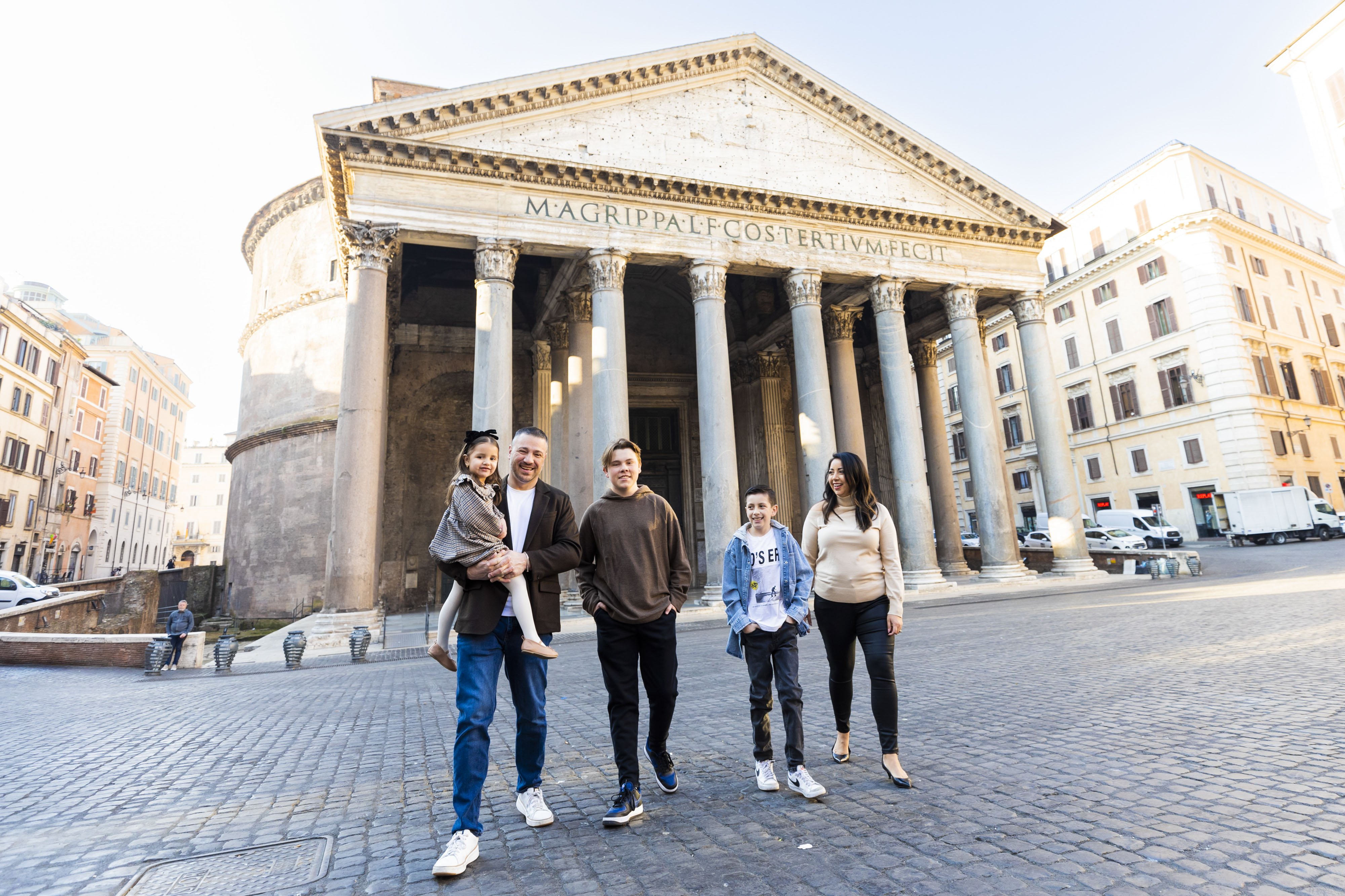 Family Session at the Pantheon
