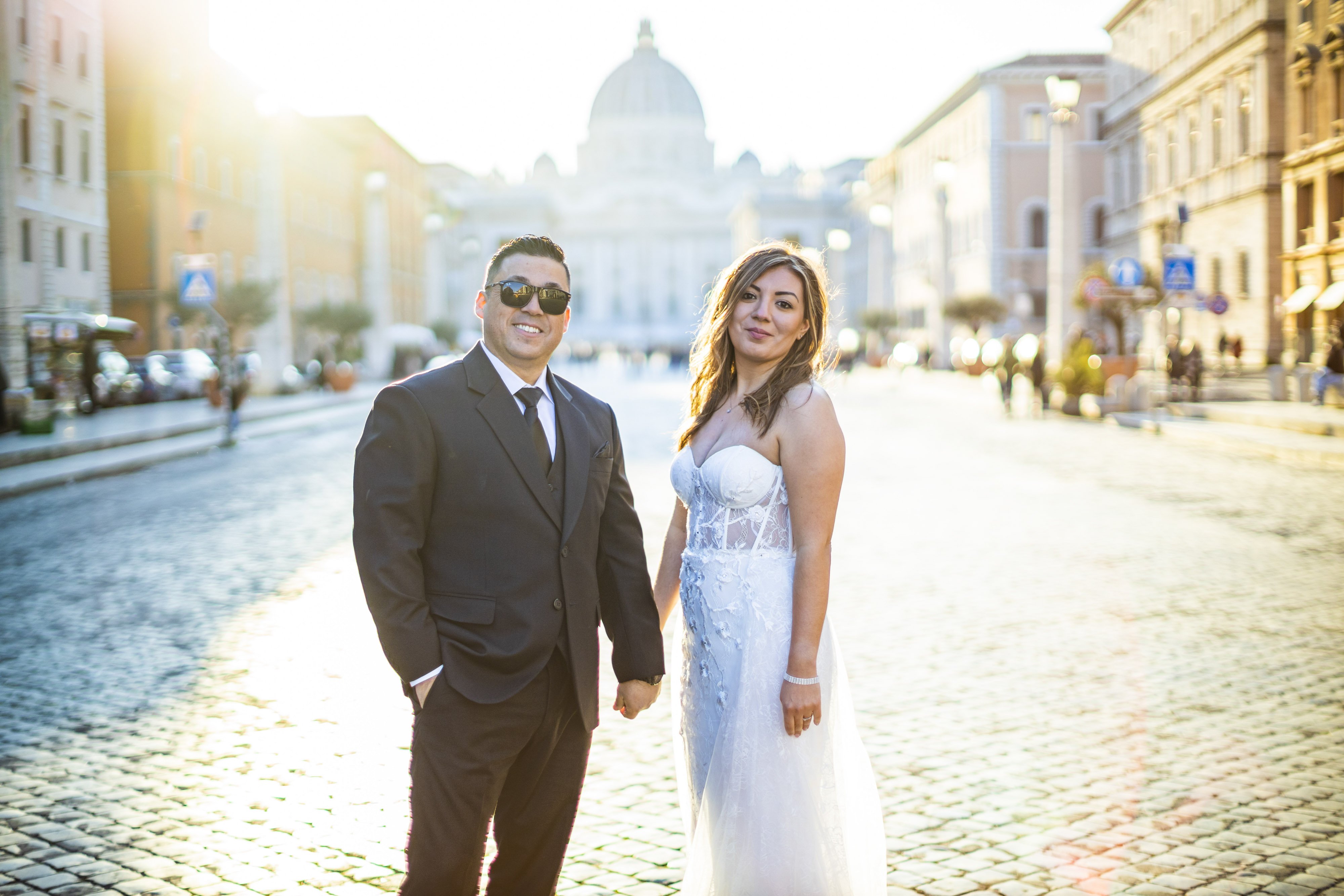 St Peter basilica wedding session