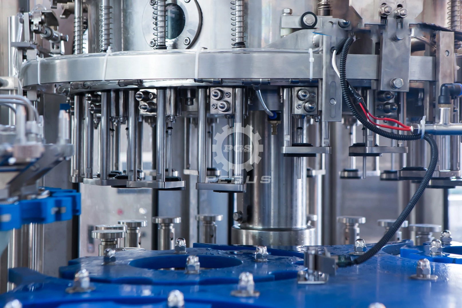 Glass bottle beer filling machine