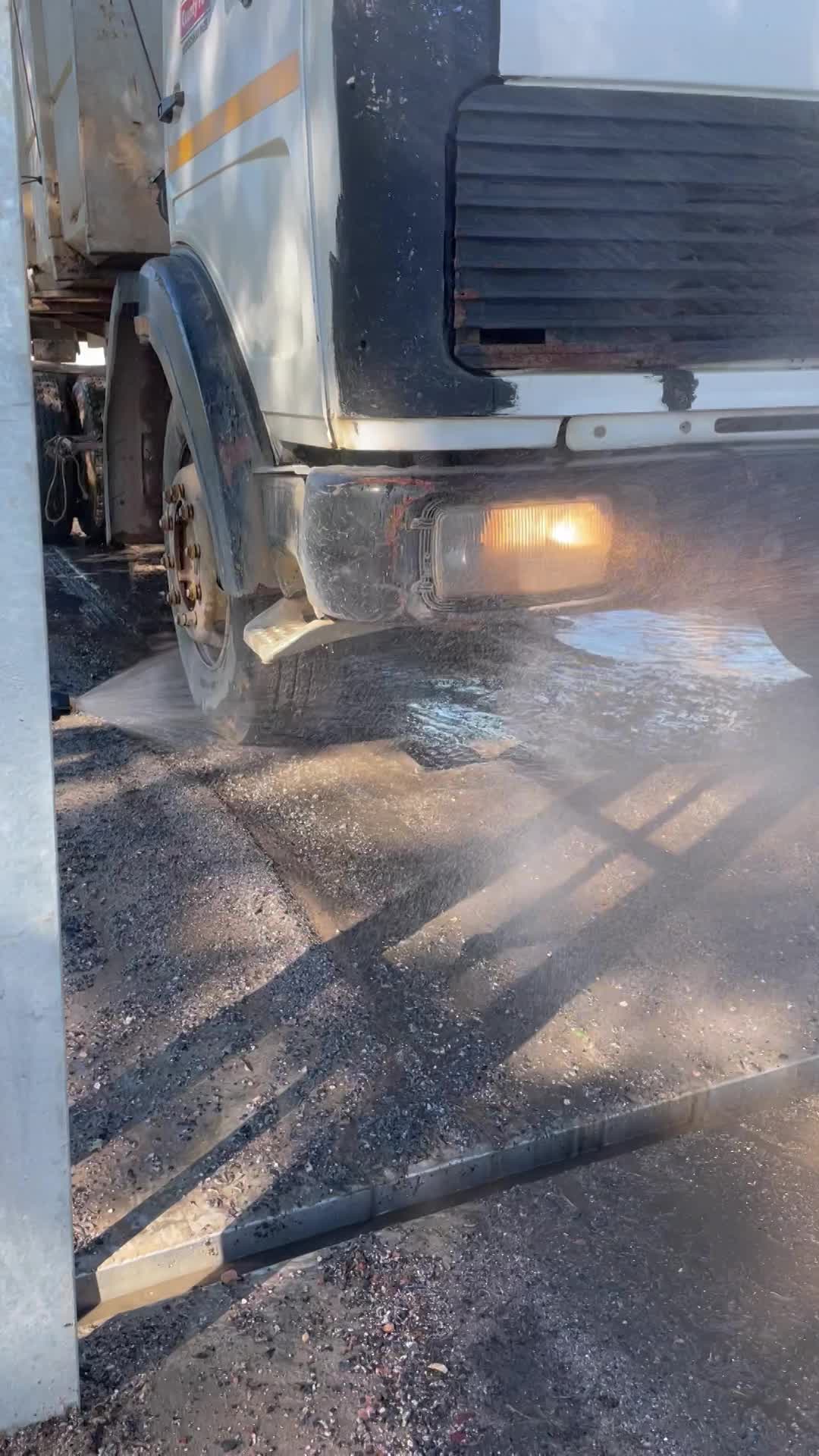 Truck Wheel wash Video thumbnail