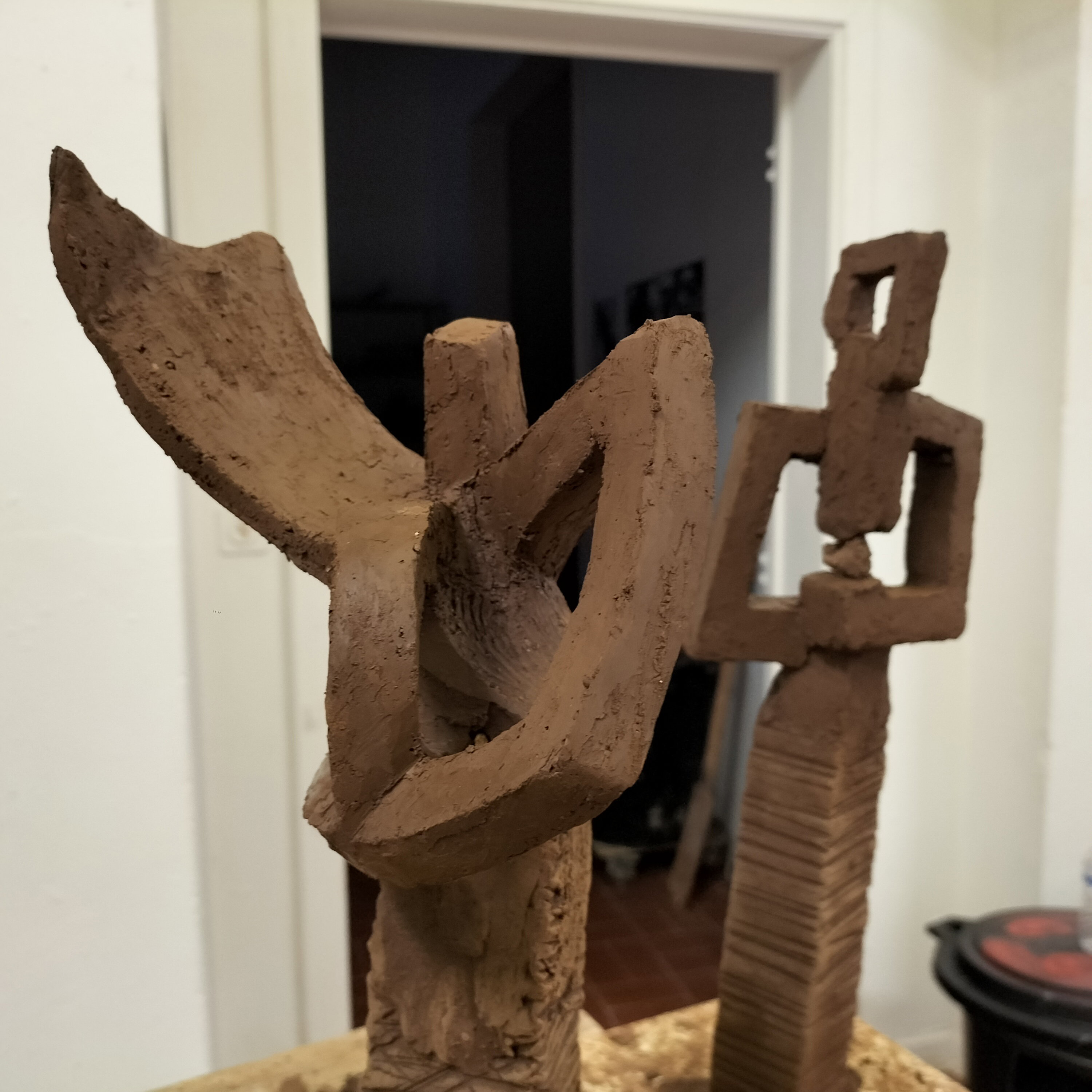 Contemporary themed sculptures