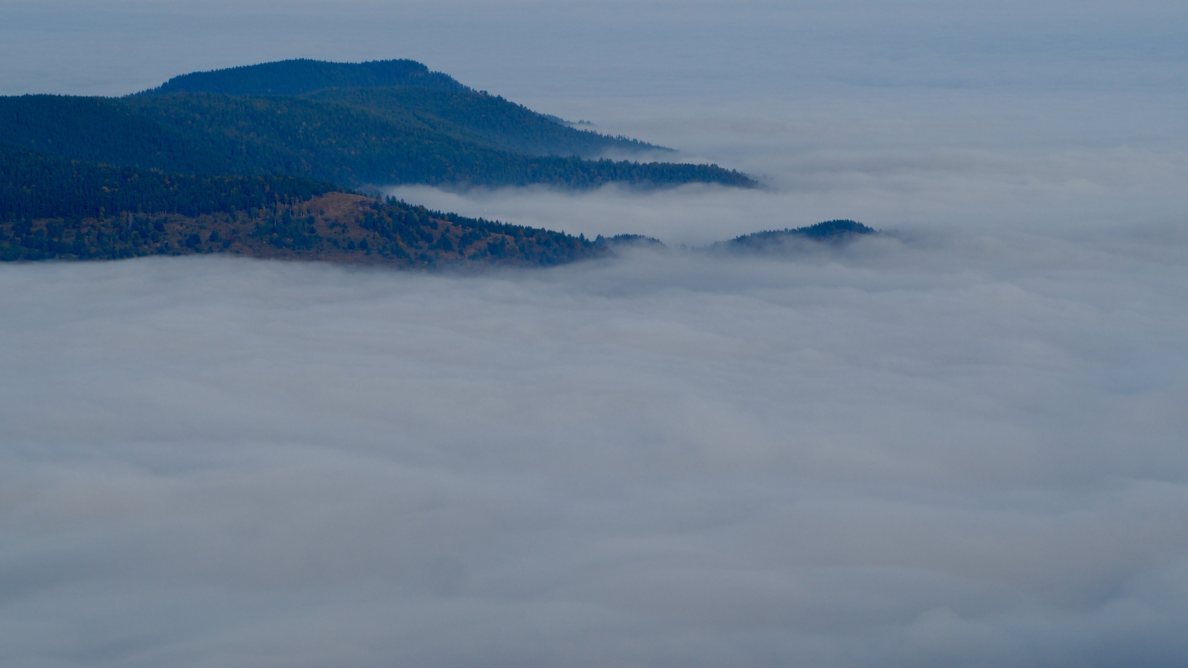 Sea of clouds above the Vosges