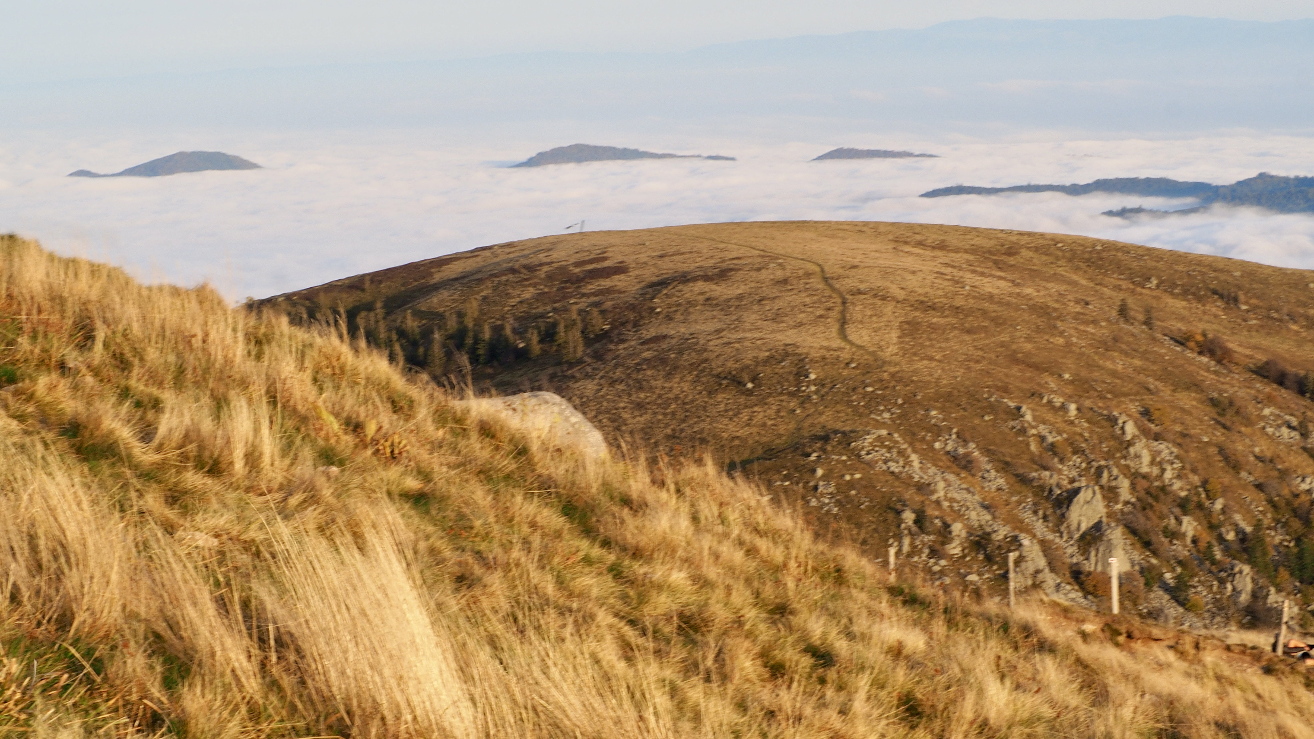 Sea of clouds above the Vosges