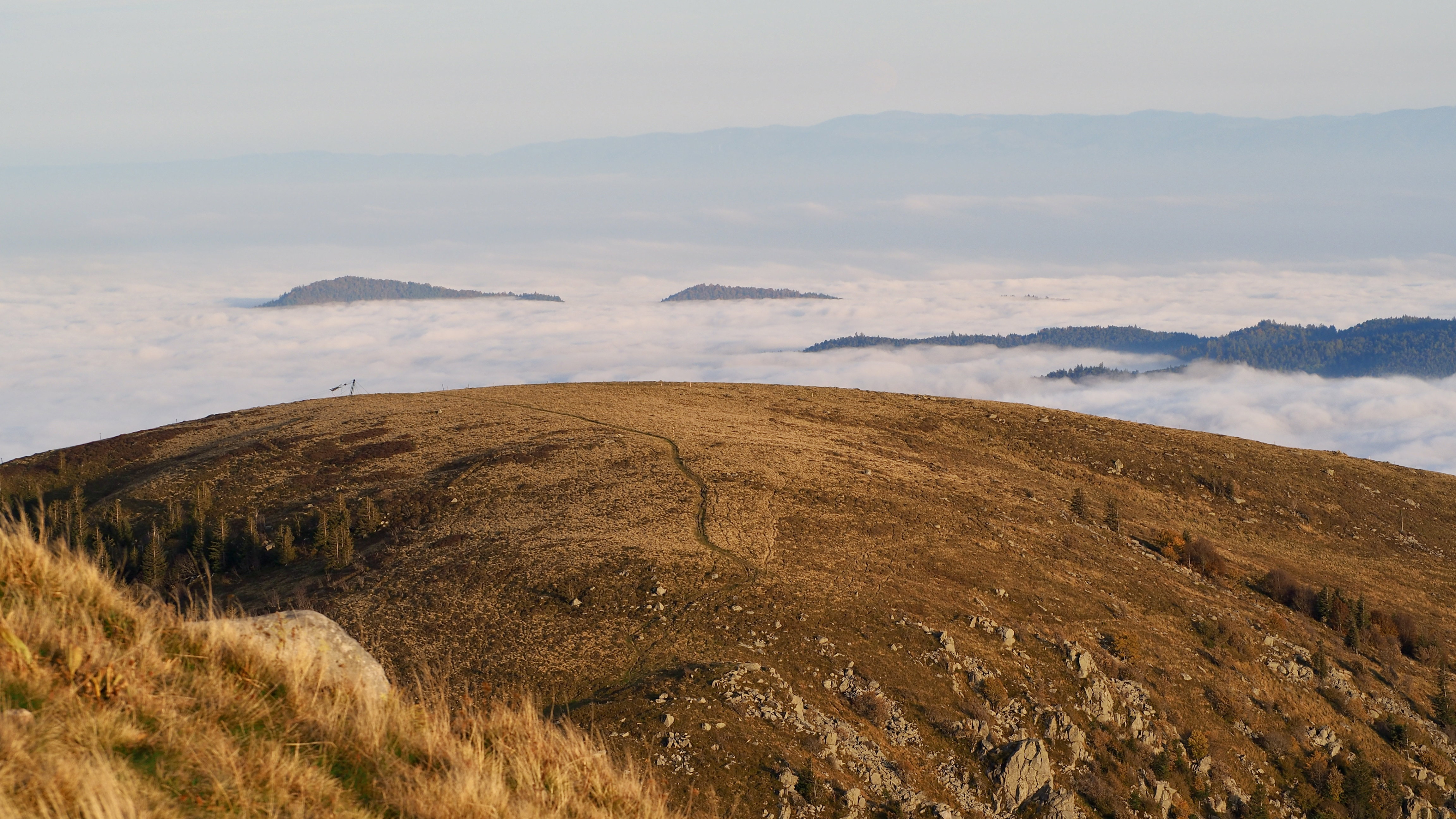 Sea of clouds above the Vosges