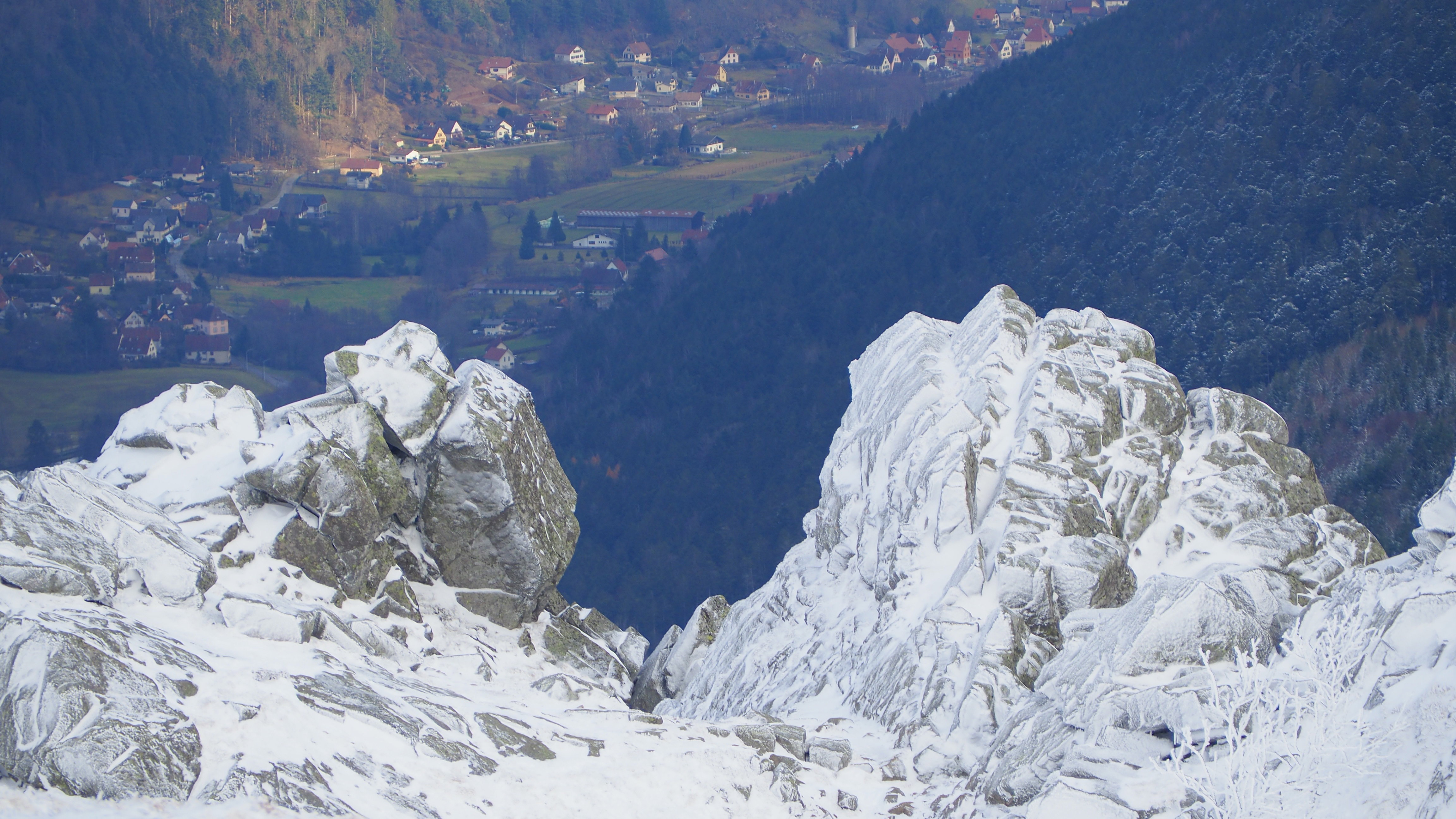 White paradise in the Vosges