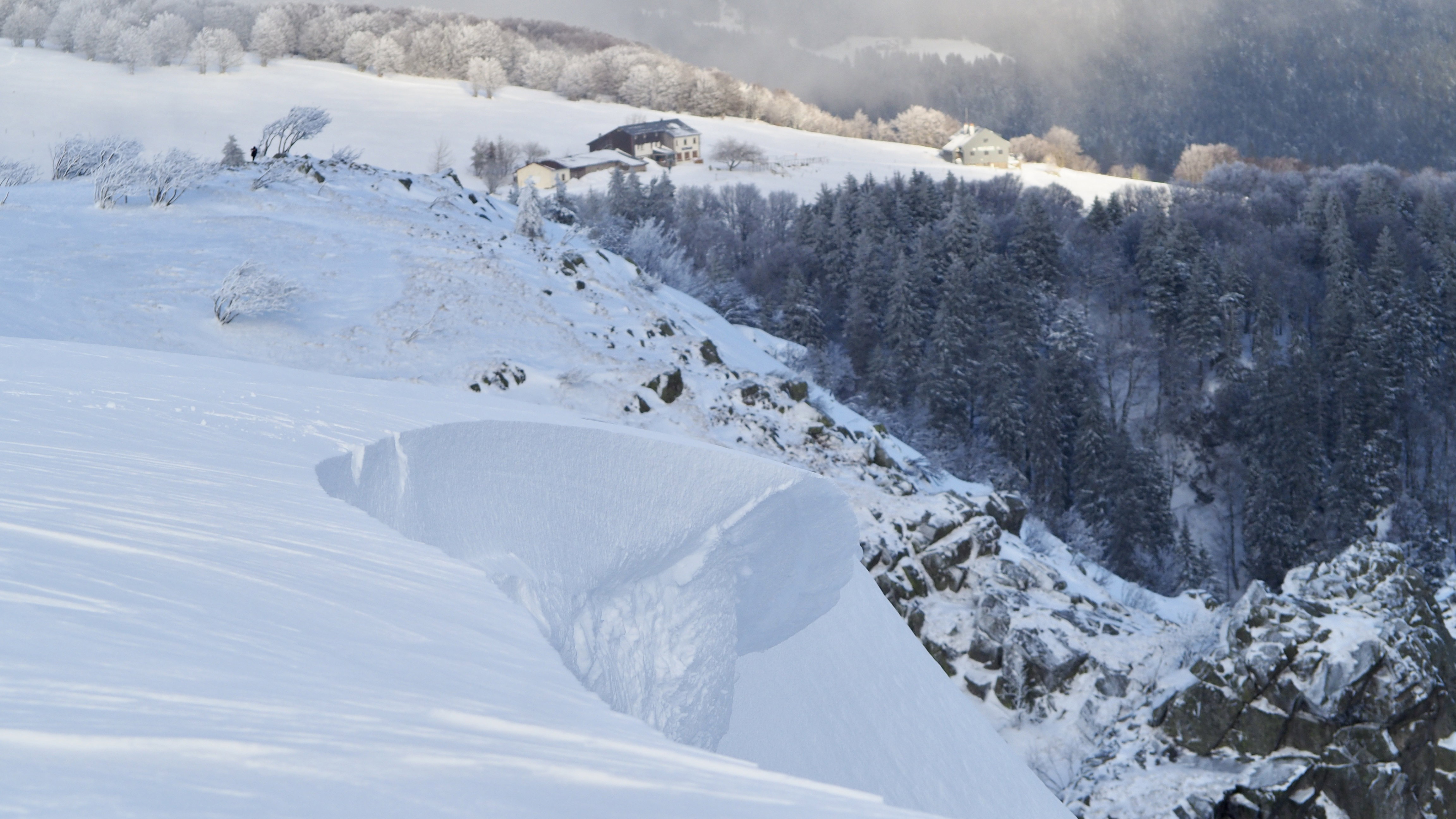 White paradise in the Vosges
