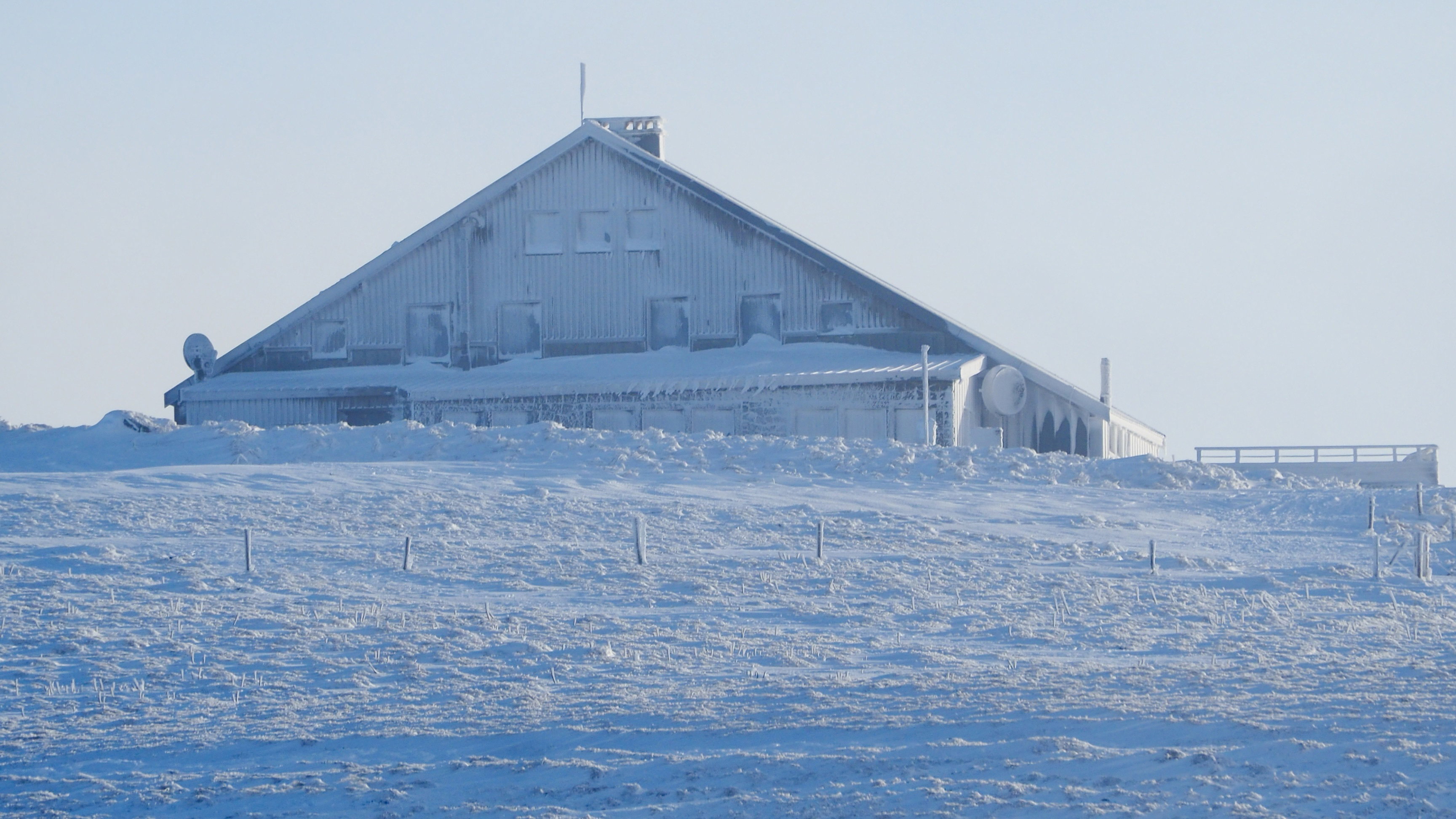 White paradise in the Vosges