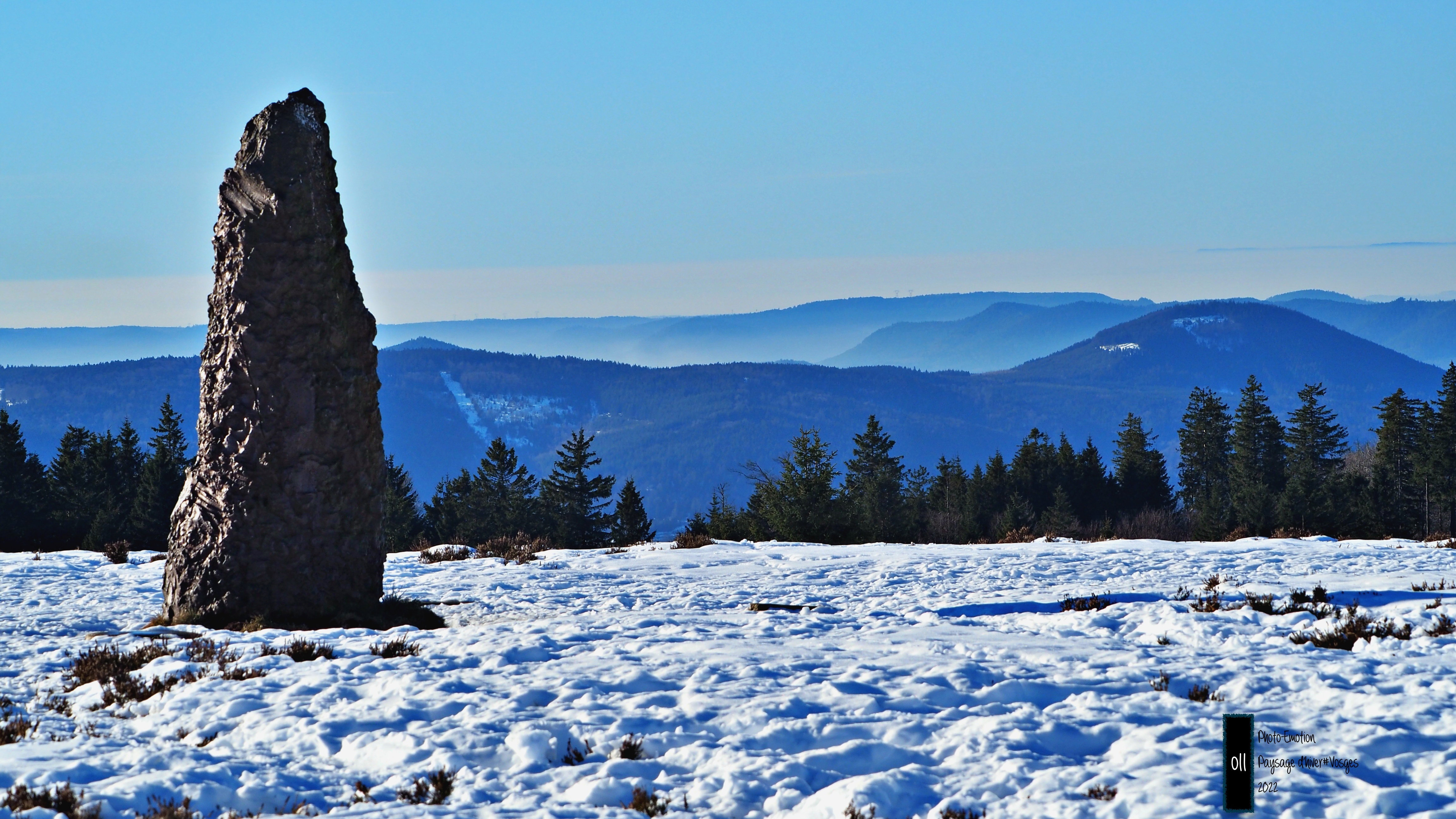 Winter landscapes in the Vosges