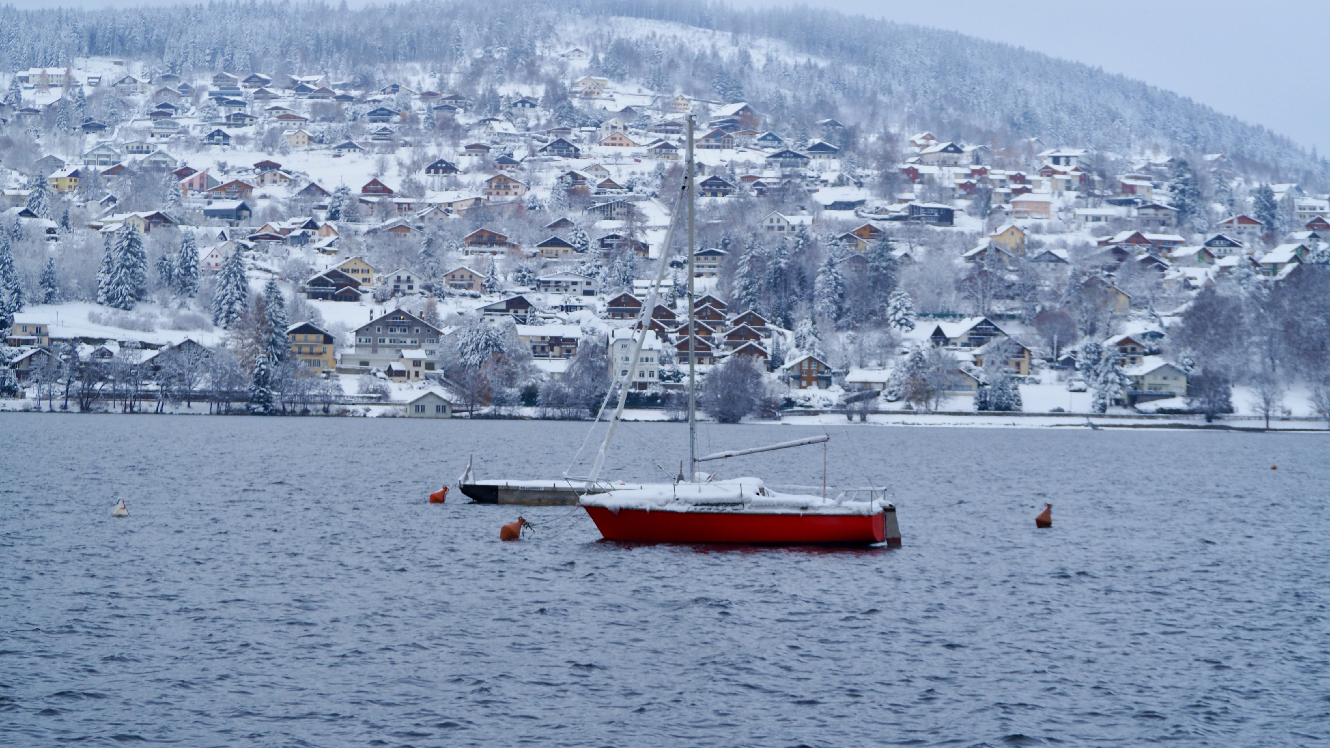 Gérardmer under the snow!