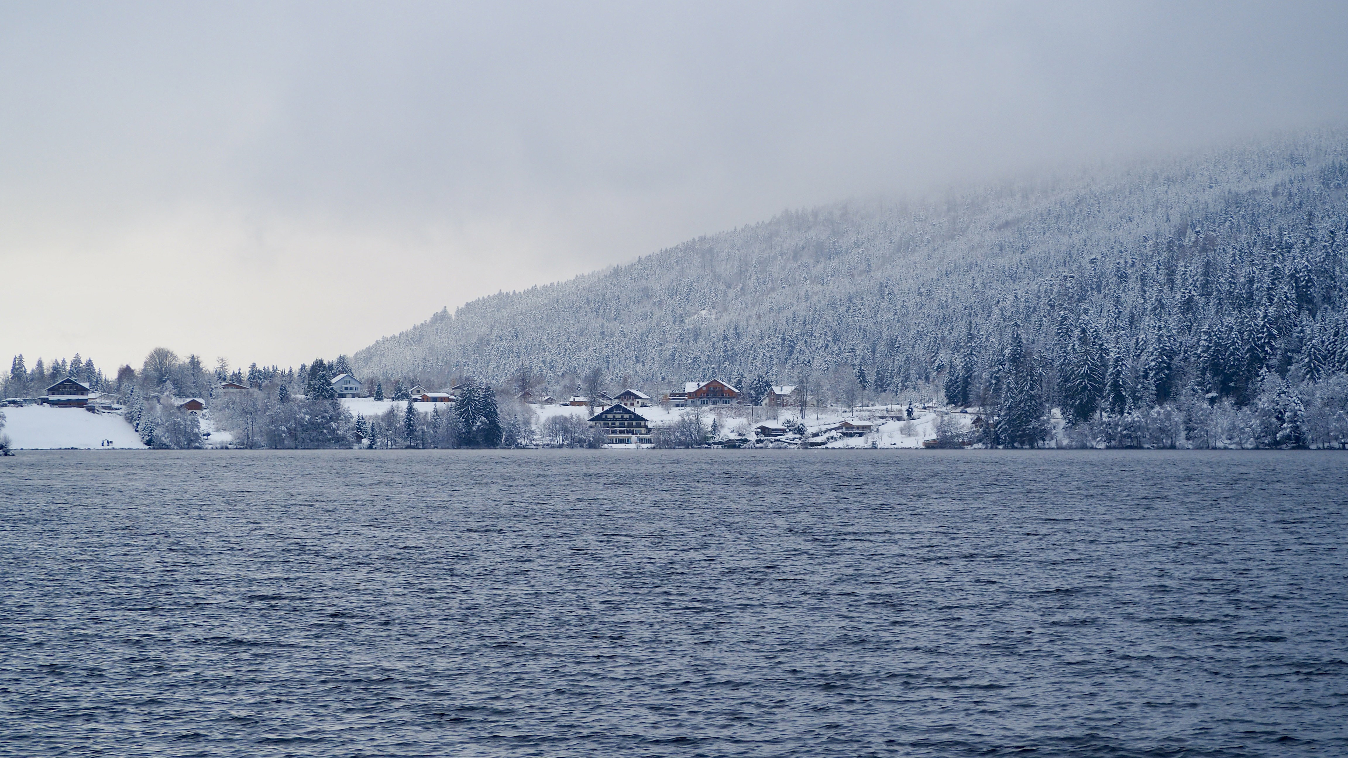 Gérardmer under the snow!
