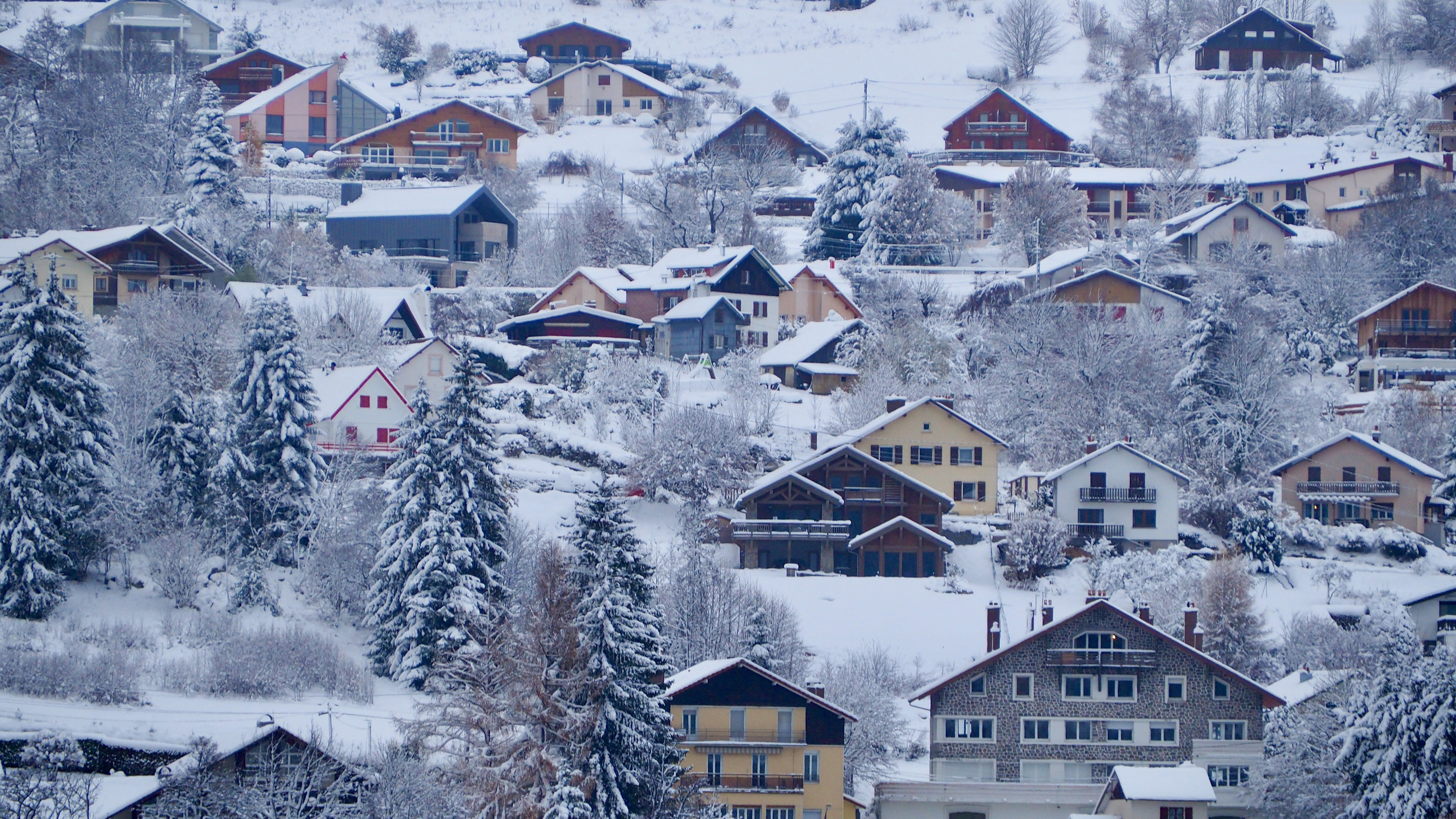 Gérardmer under the snow!