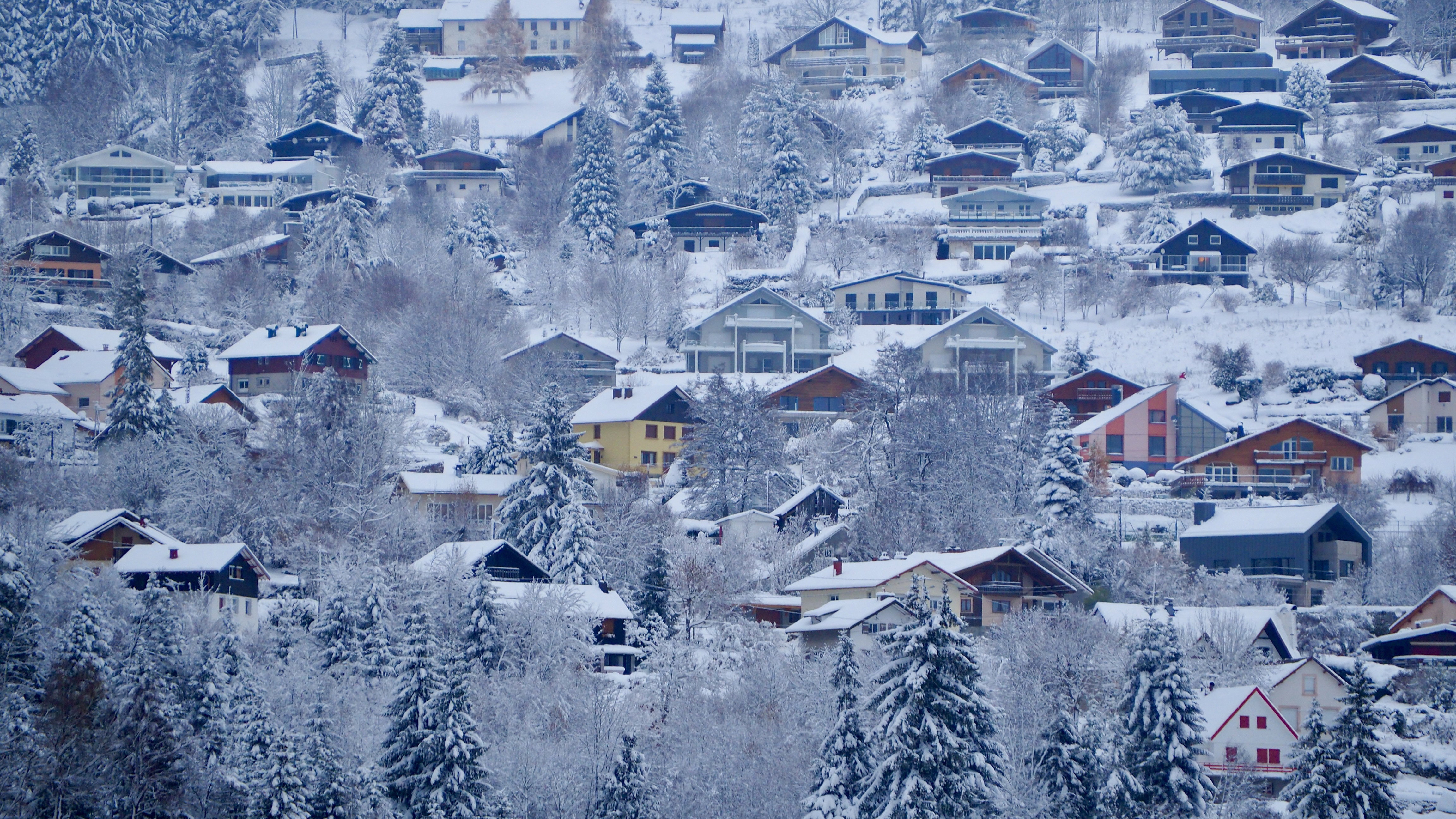 Gérardmer under the snow!