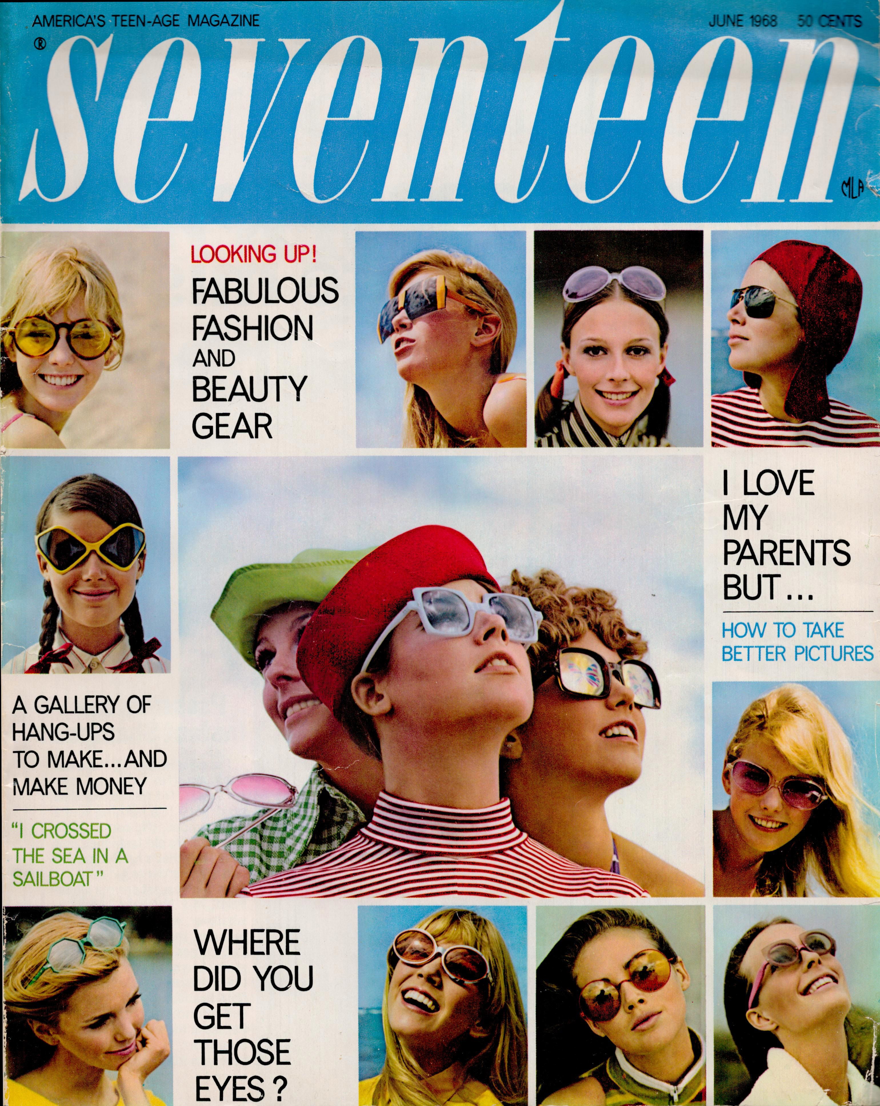 女性情報誌 AMERICA'S TEEN-AGE MAGAZINE seventeen Seventeen Magazine - April 1963 - Digital PDF Download