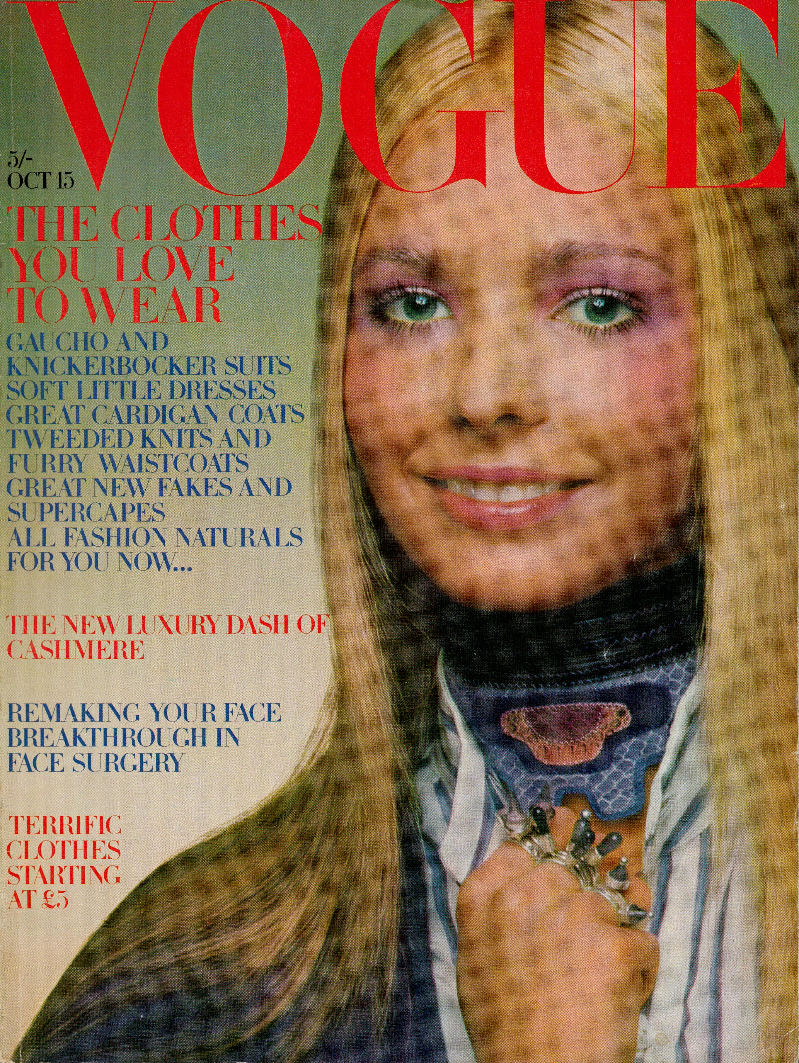 Vogue Magazine 1970 October - UK edition - Vintage magazine PDF