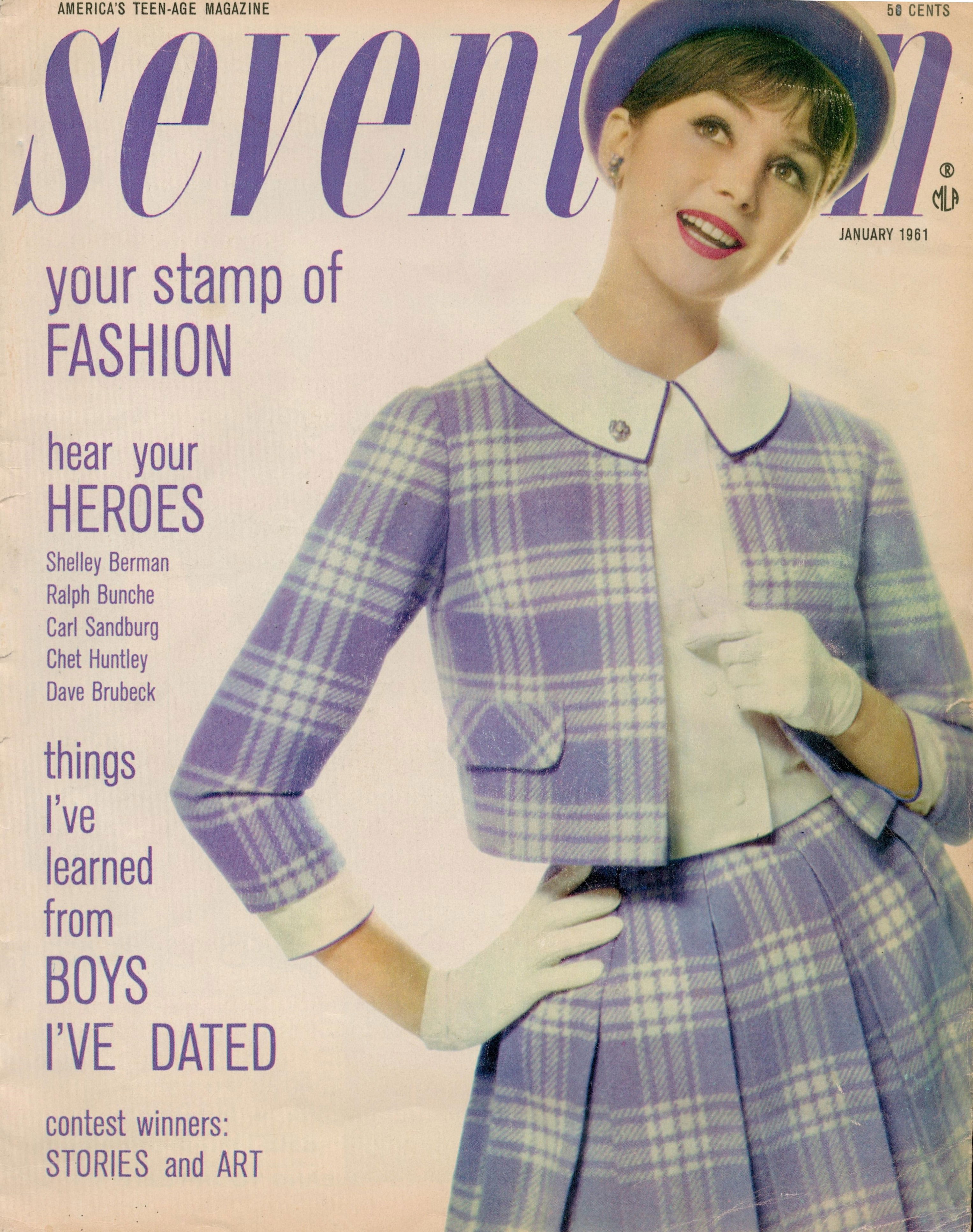 SEVENTEEN America's Teen-Age Magazine August 1962