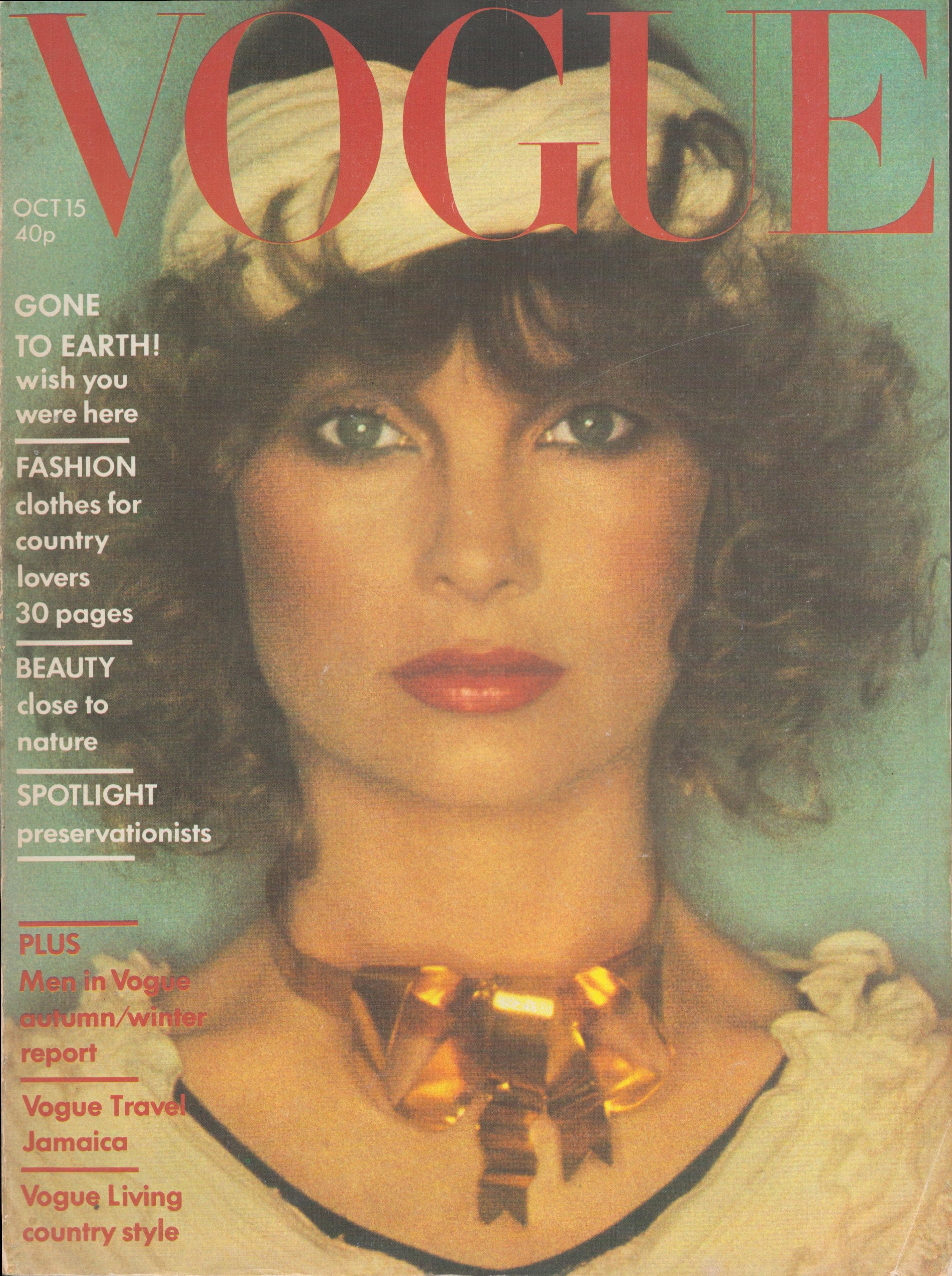 Vogue Magazine October 1974 - UK edition - Vintage magazine PDF