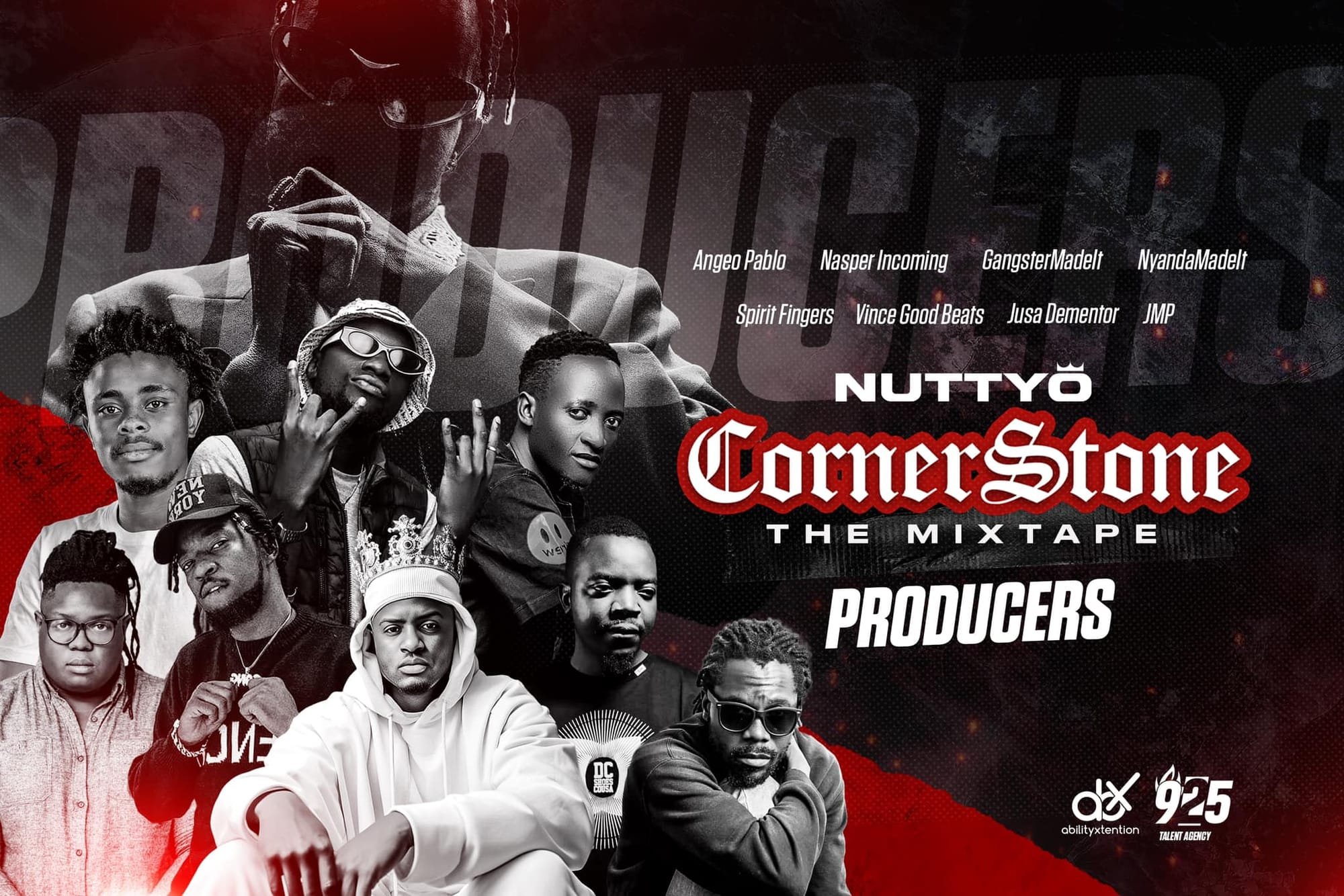Nutty O Cover for CornerStone Mixtape Producers