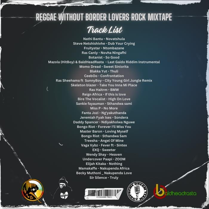 Reggae Without Borders Lovers Rock Mixtape 2024 tracklis