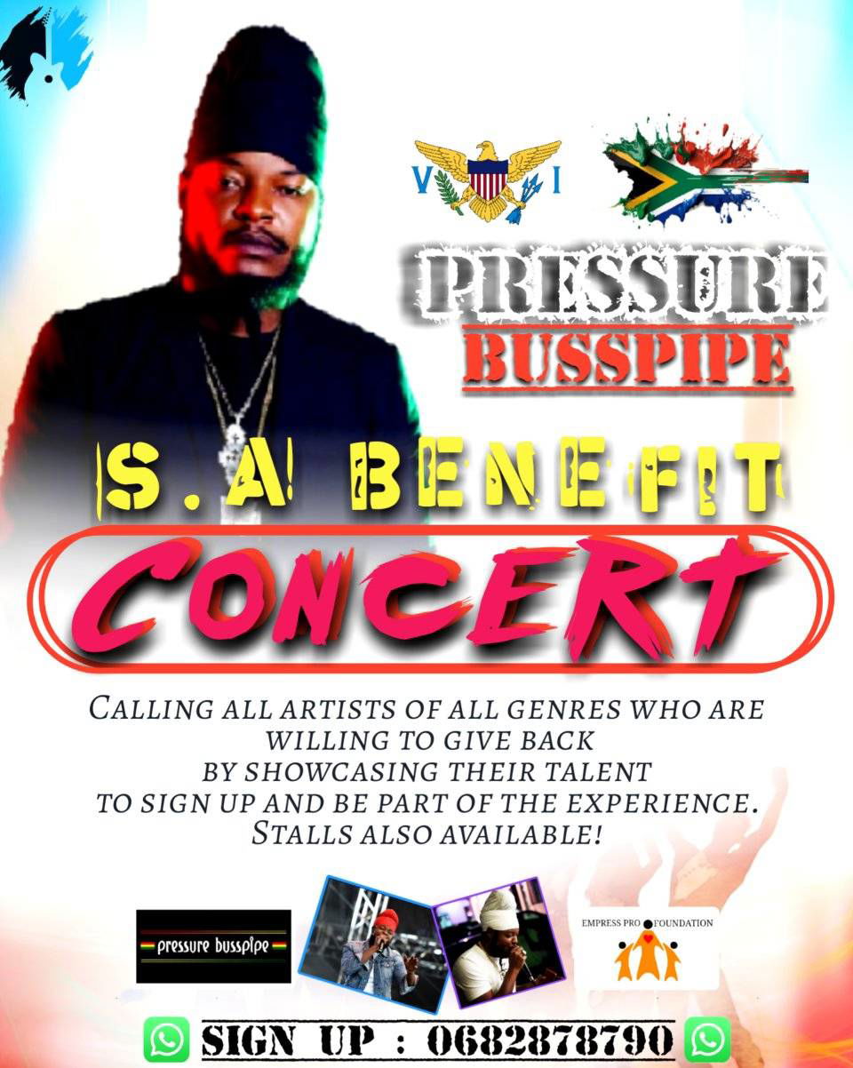 pressure busspipe South AFRICAN bENEFIT cONCERT