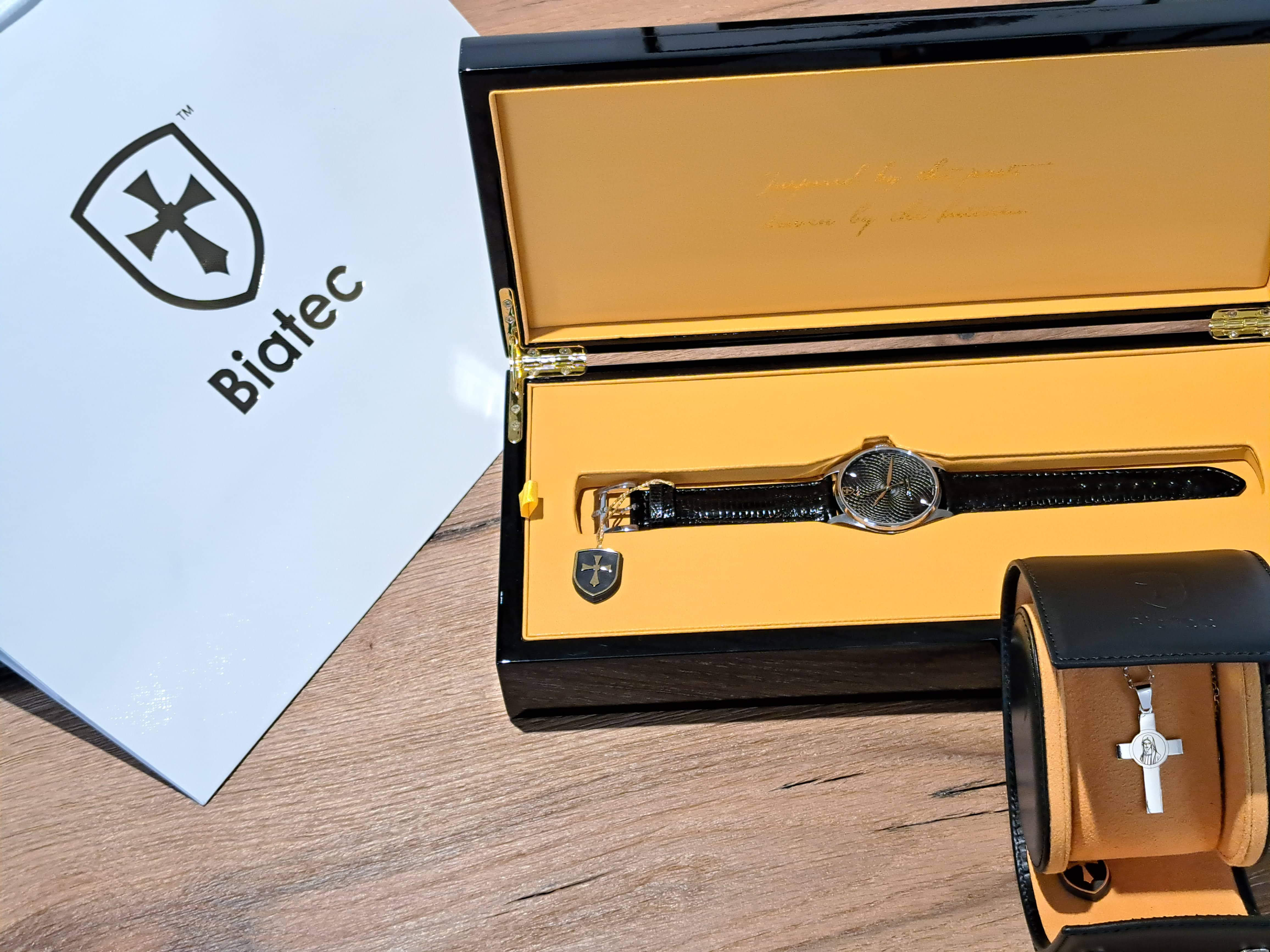 Biatec made a watch for Pope Francis