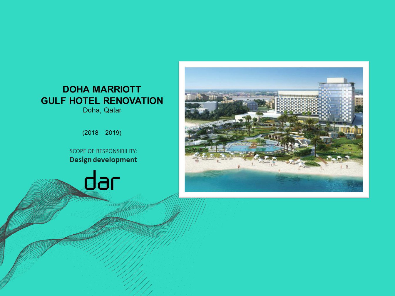 تجديد فندق ماريوت الدوحة الخليج - قطر