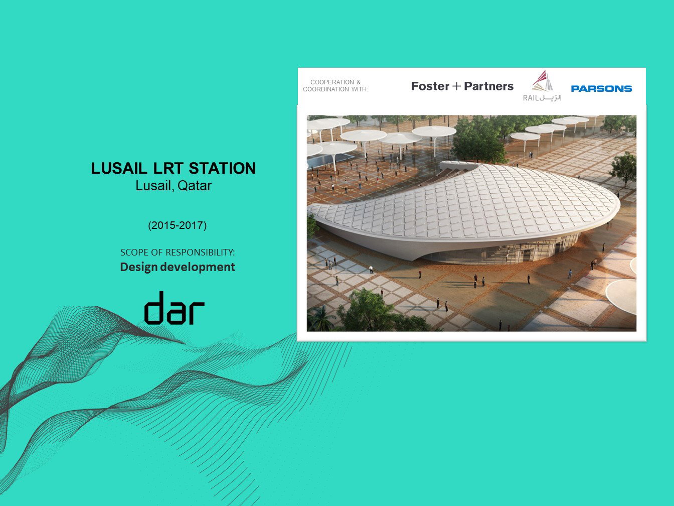 محطة لوسيل للقطارات الخفيفة - قطر