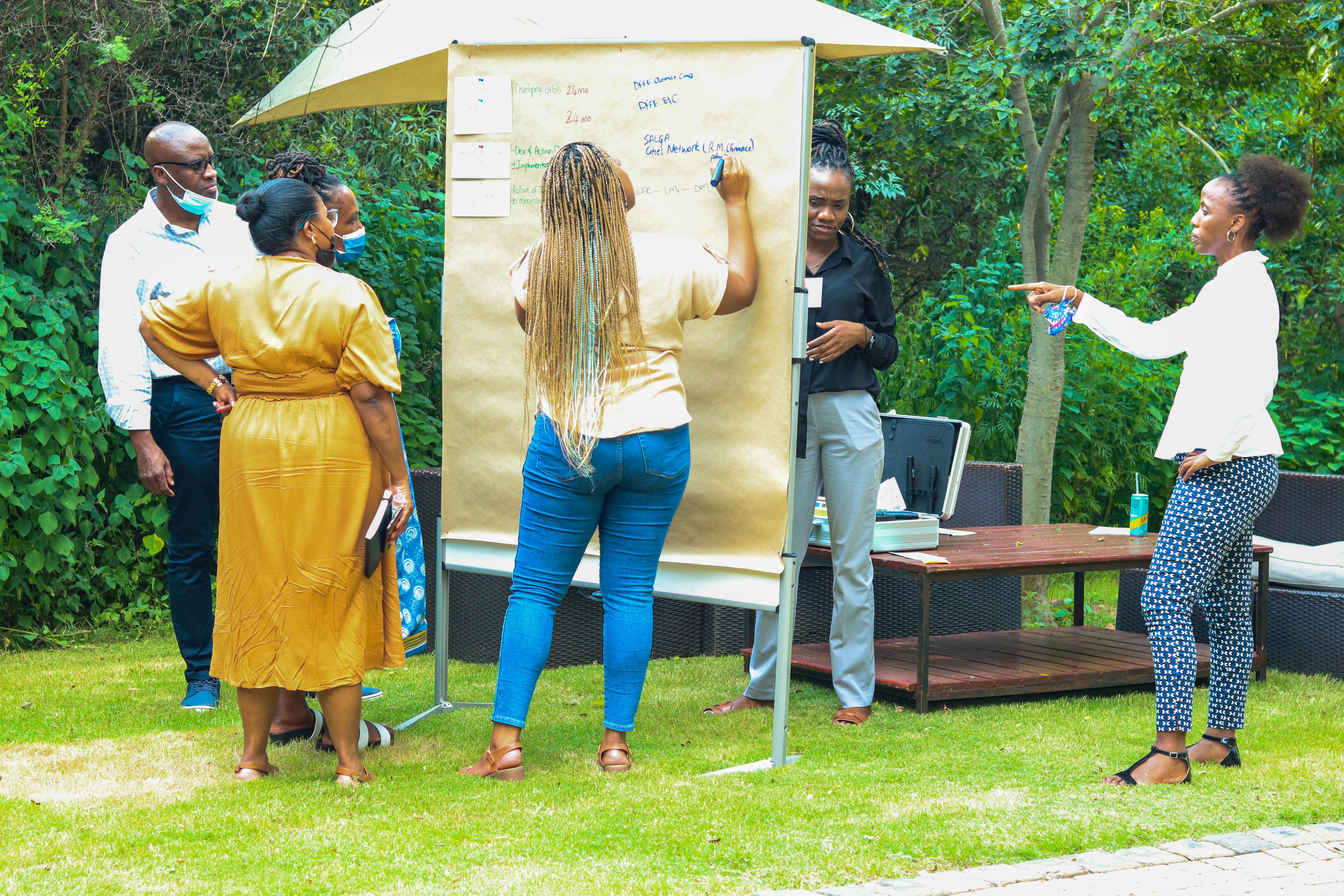 ATELIER DE STRATÉGIE D'ATTÉNUATION, DE SUIVI ET D'ÉVALUATION DFFE-GIZ ET TEAM BUILDING CSP4 ET PROJET COOPÉRATIF DFFE POUR 2022/2023