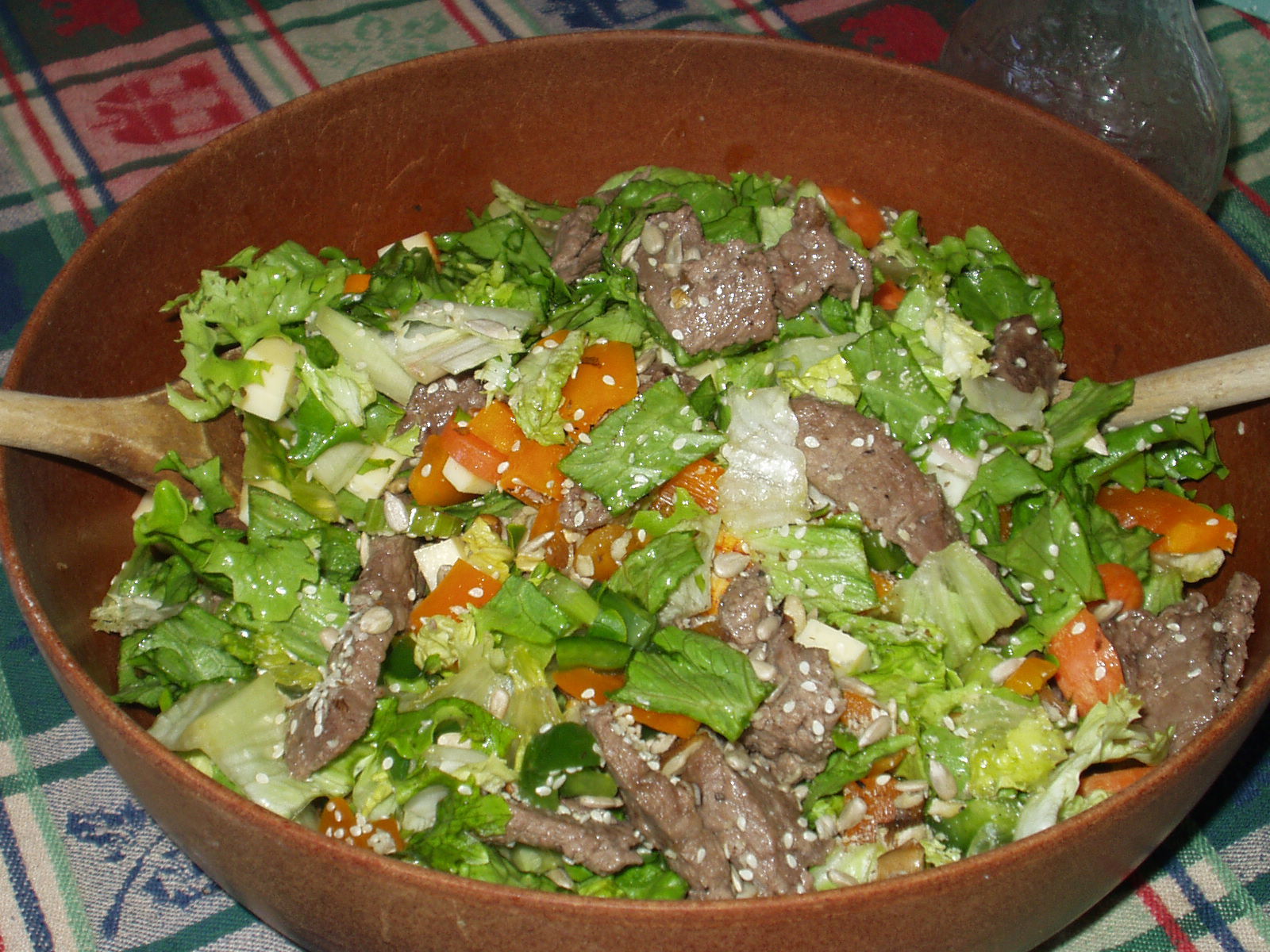 Sirloin Steak Salad Powell Cattle