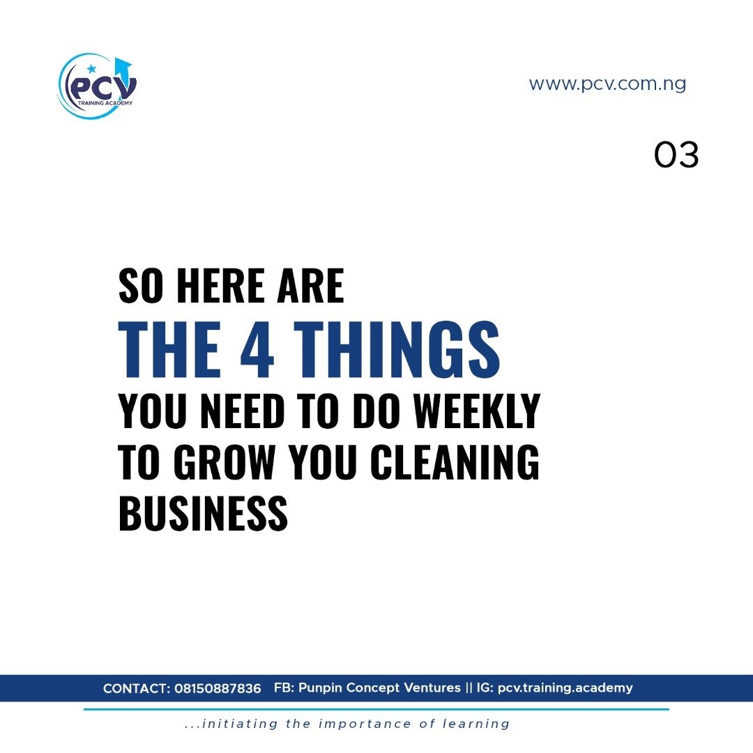 4 things you need to do keep your cleaning business