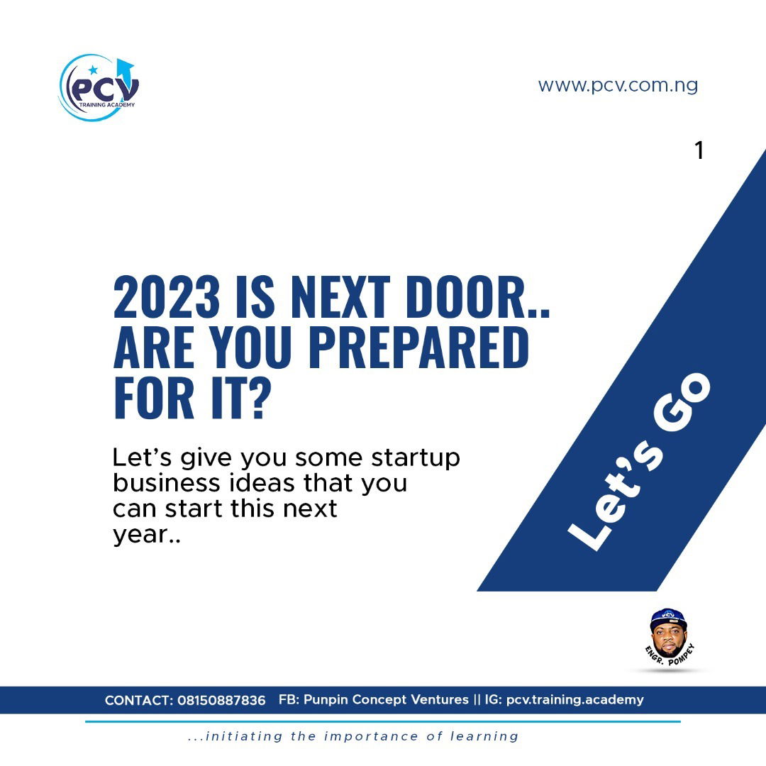 2023 Start up ideas