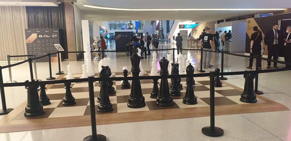 Sahaphon Nakwanich, President of the International Chess Association of Thailand Attend the 2021 World Championships in Dubai