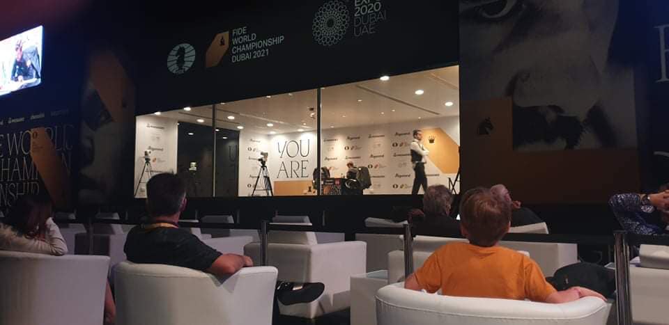 Sahaphon Nakwanich, President of the International Chess Association of Thailand Attend the 2021 World Championships in Dubai