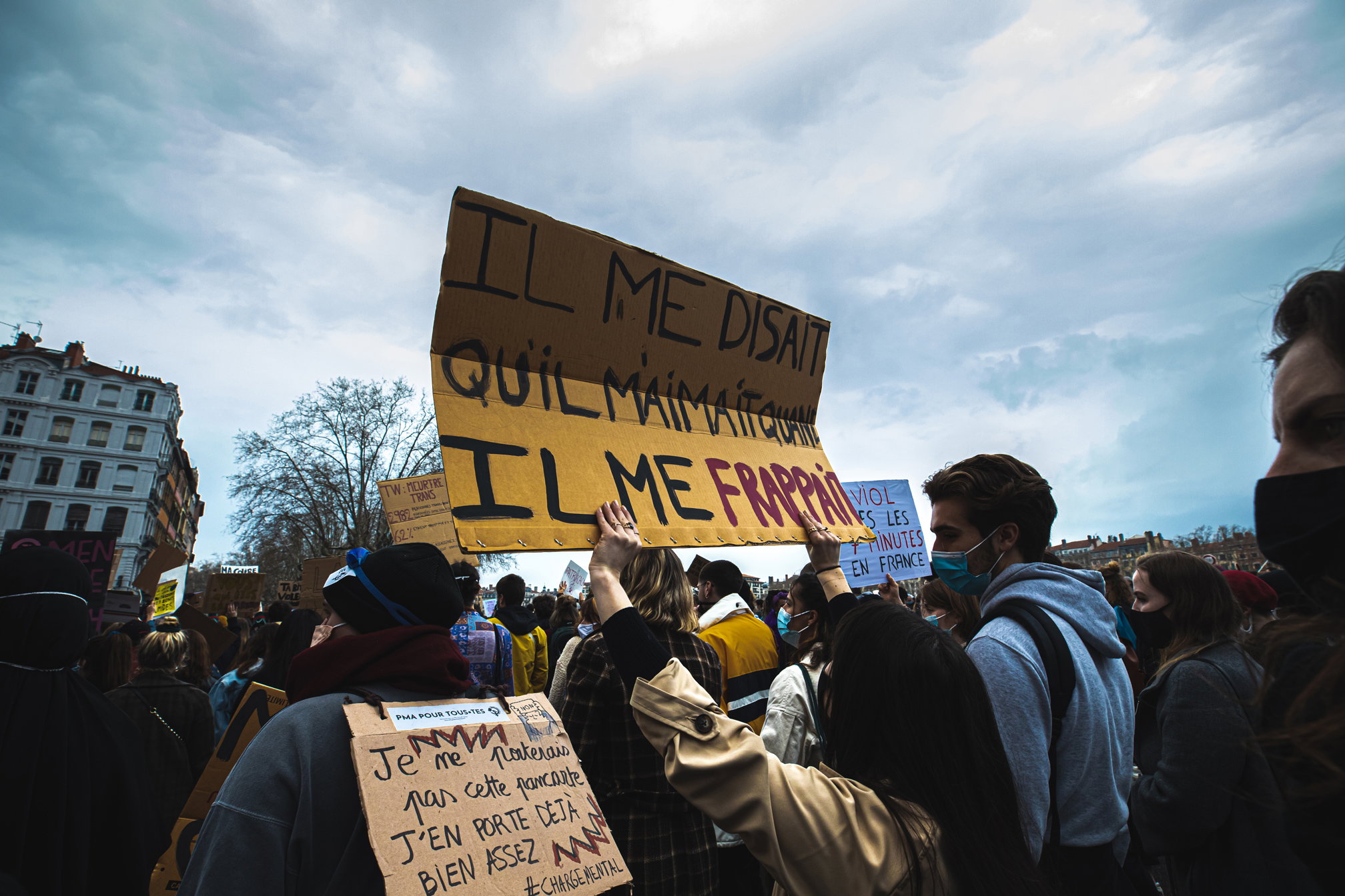 DEMONSTRATION AGAINST VIOLENCE AGAINST WOMEN