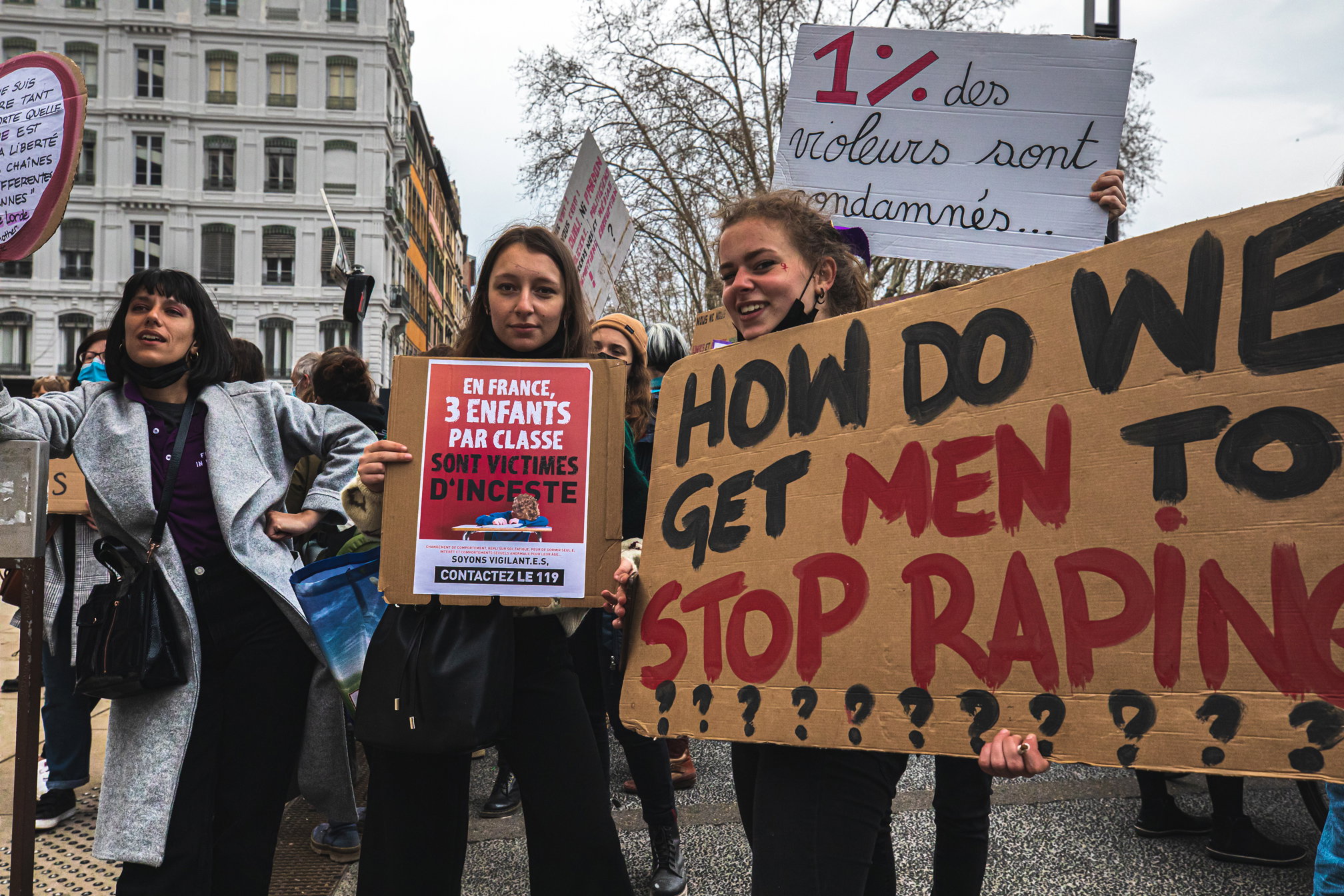 DEMONSTRATION AGAINST VIOLENCE AGAINST WOMEN