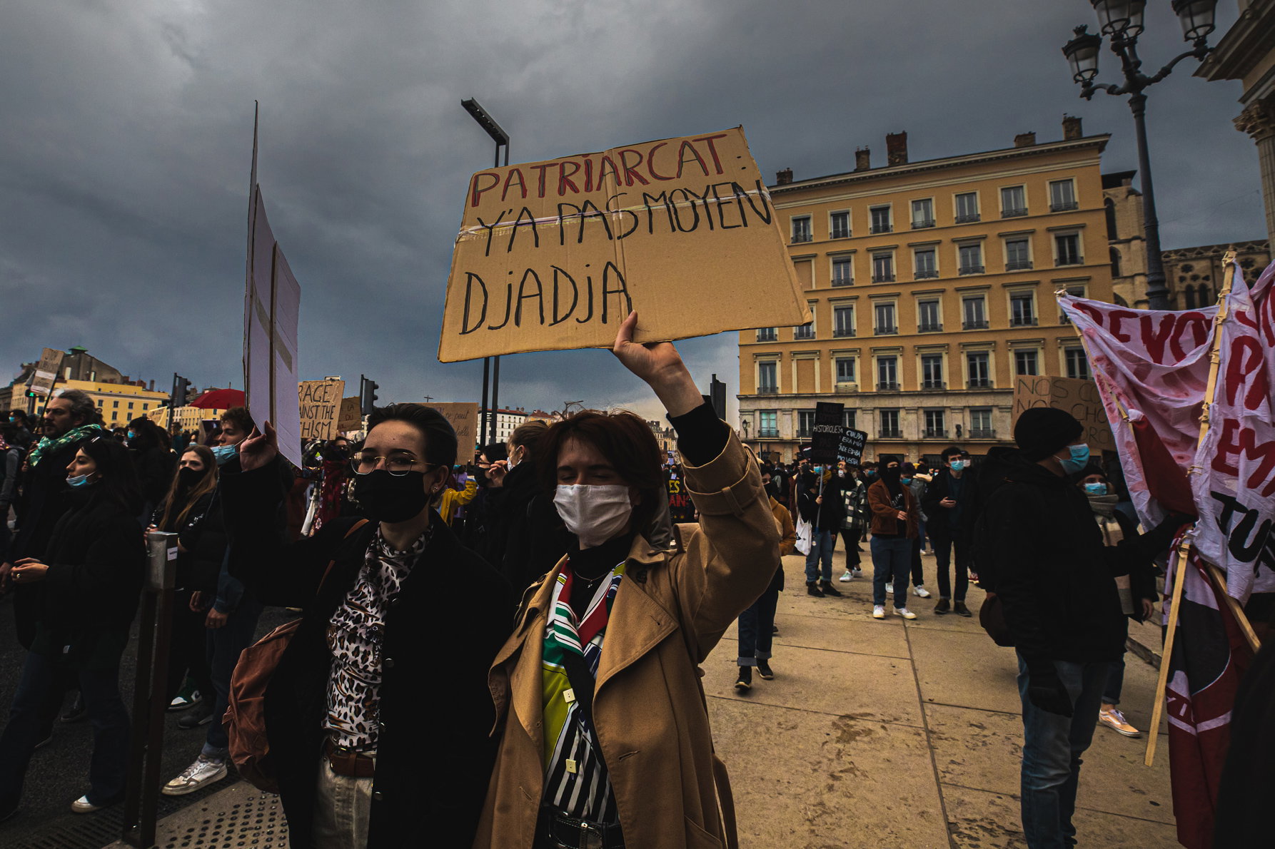 DEMONSTRATION AGAINST VIOLENCE AGAINST WOMEN