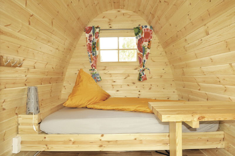 Kemping kuckó, Glamping ház, Kemping Pod