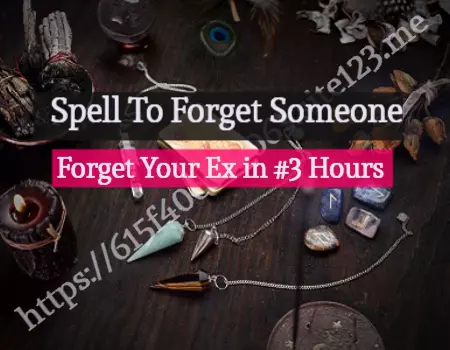 spell to forget someone