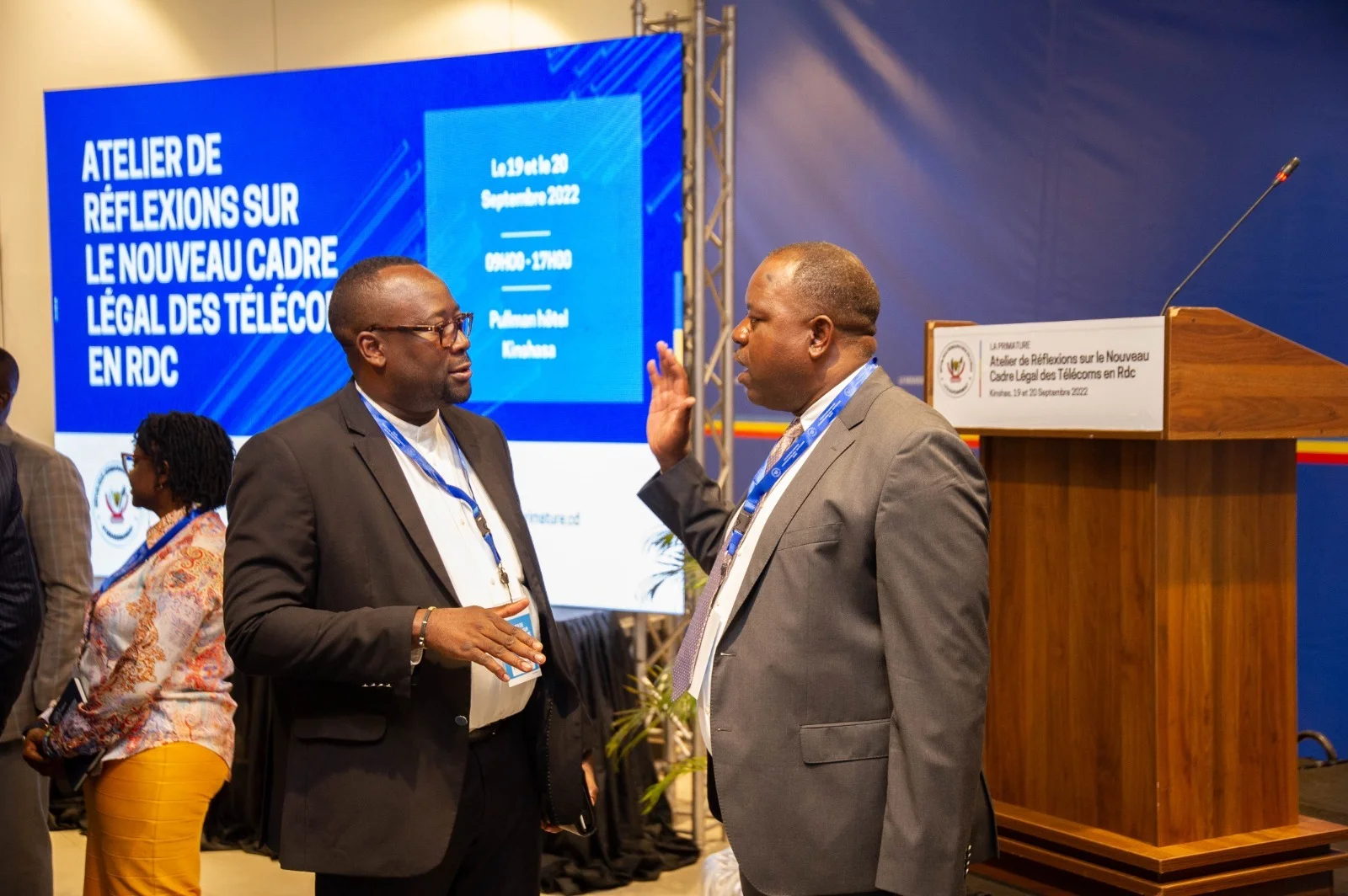 Organization of a crucial workshop on the Telecoms Law in the DRC