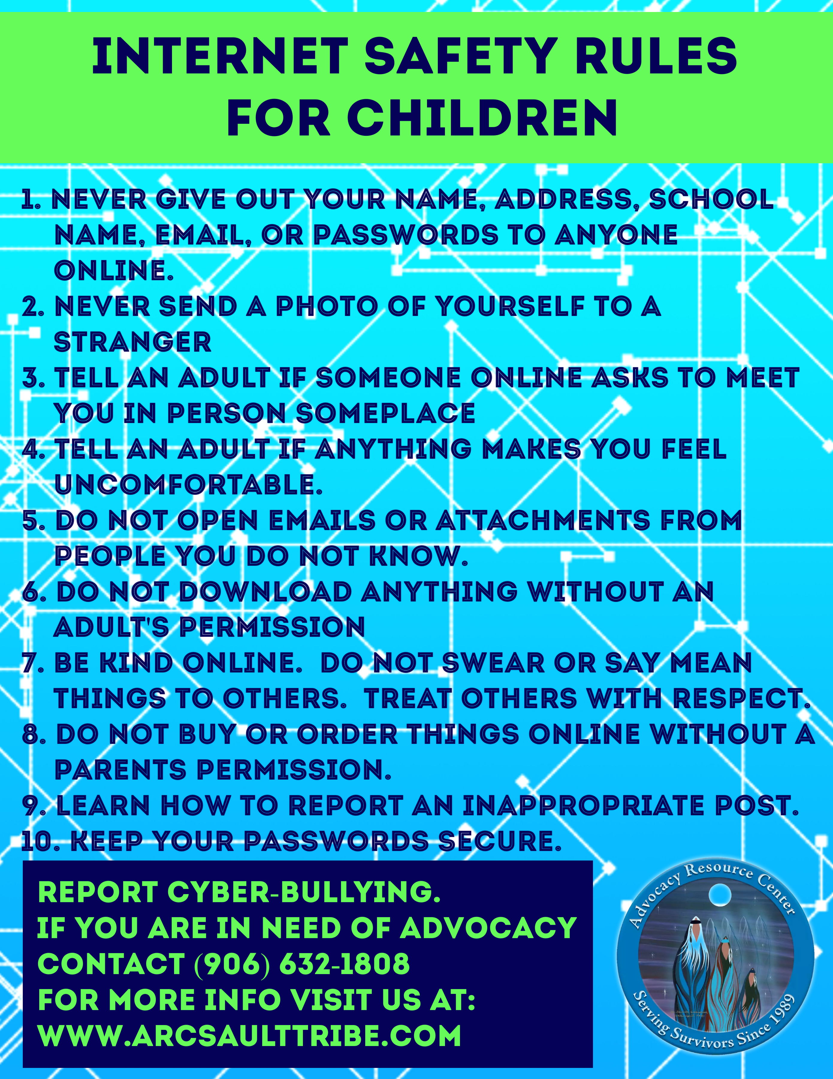 internet safety tips for adults