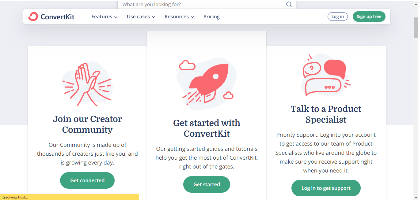 Canva's resource page