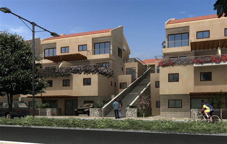 Ornit - terraced residential buildings