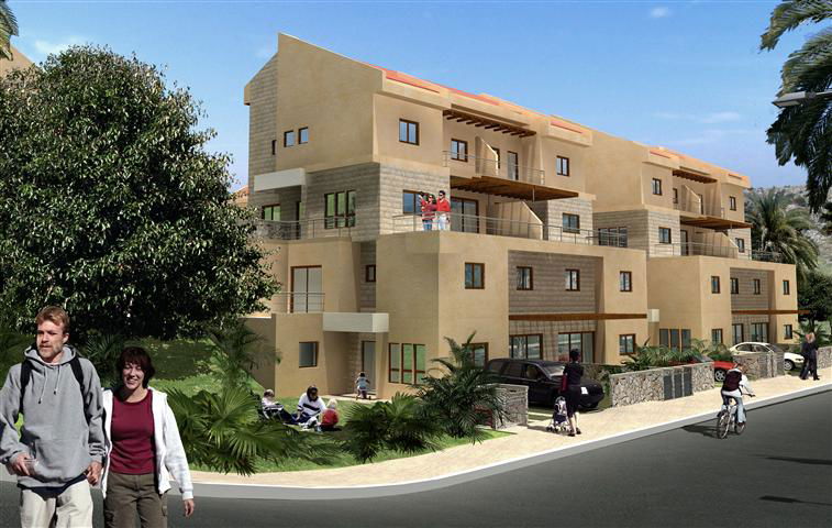 Ornit - terraced residential buildings