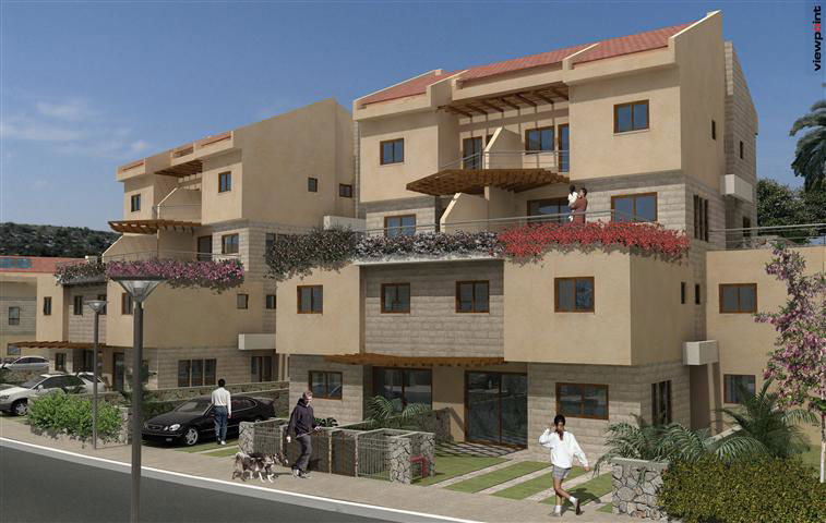 Ornit - terraced residential buildings