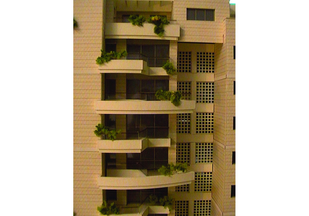 Ramat Gan - residential towers from Rom Neve