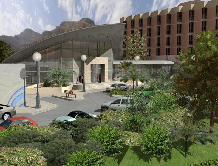 Dead Sea - Oasis Hotel lobby and spa