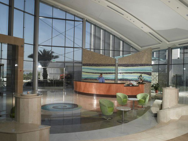 Dead Sea - Oasis Hotel lobby and spa