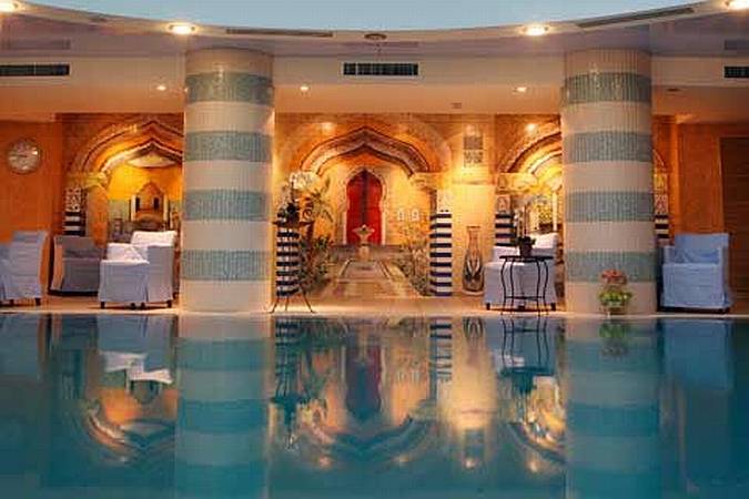 Dead Sea - Oasis Hotel lobby and spa